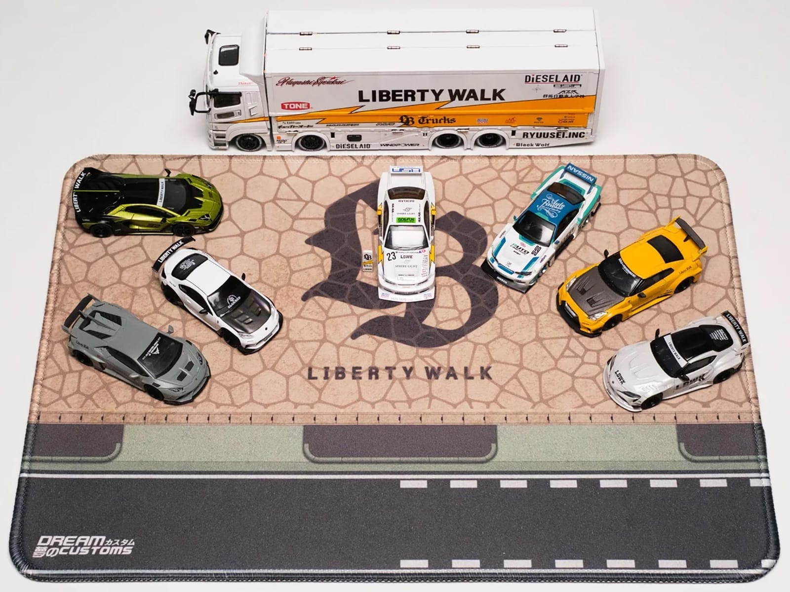 Desktop Display Mat "LB" Logo by Dream Customs - Image 3