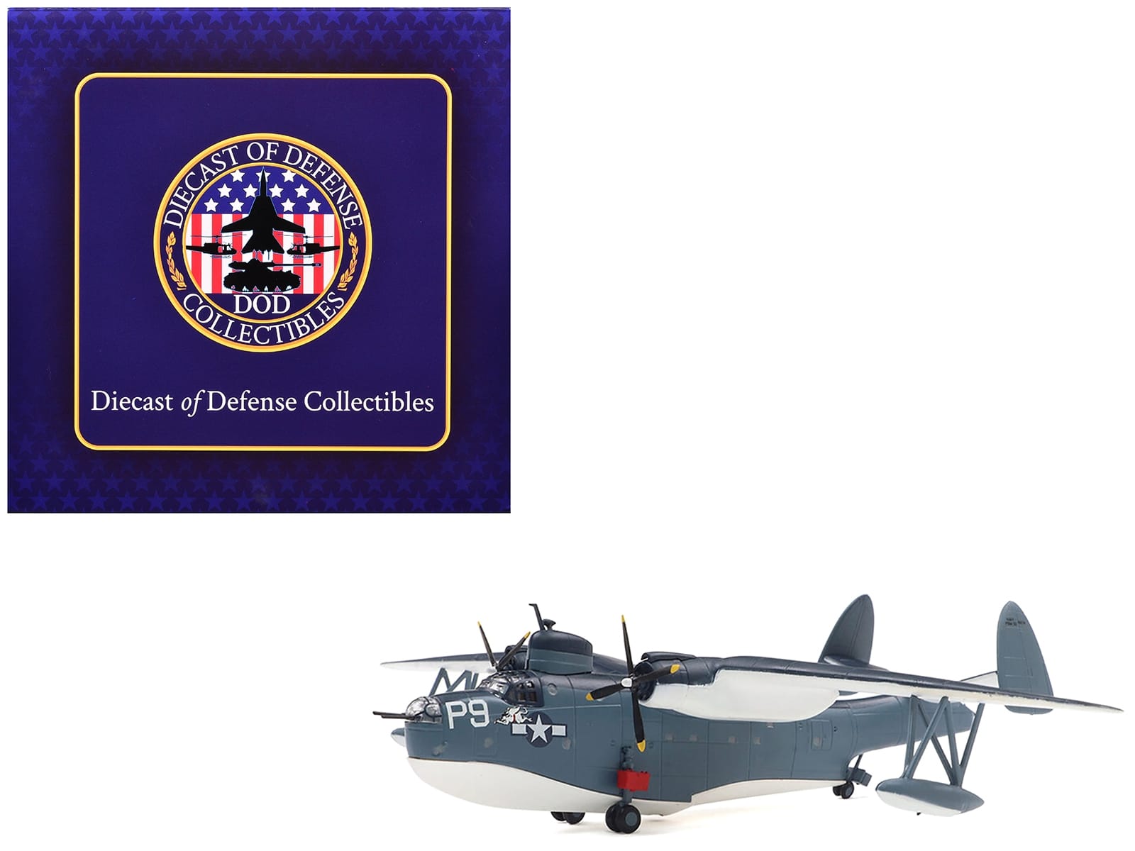 Martin PBM-3D Mariner Aircraft "United States Navy" 1/144 Diecast Model by Diecast of Defense - Image 5