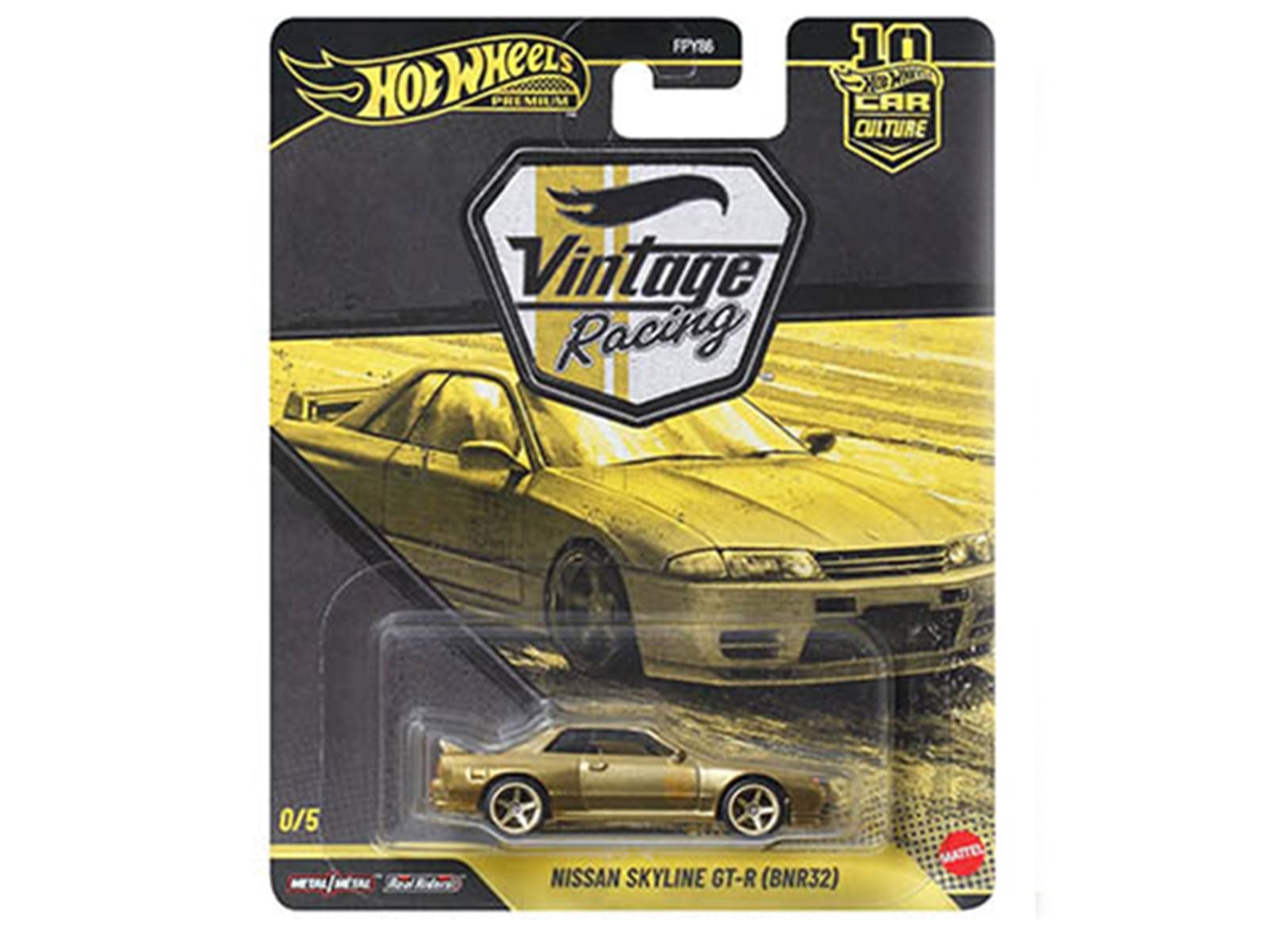 "Vintage Racing" 5 piece Set "Car Culture" 2026 Series T Diecast Model Cars by Hot Wheels - Image 2