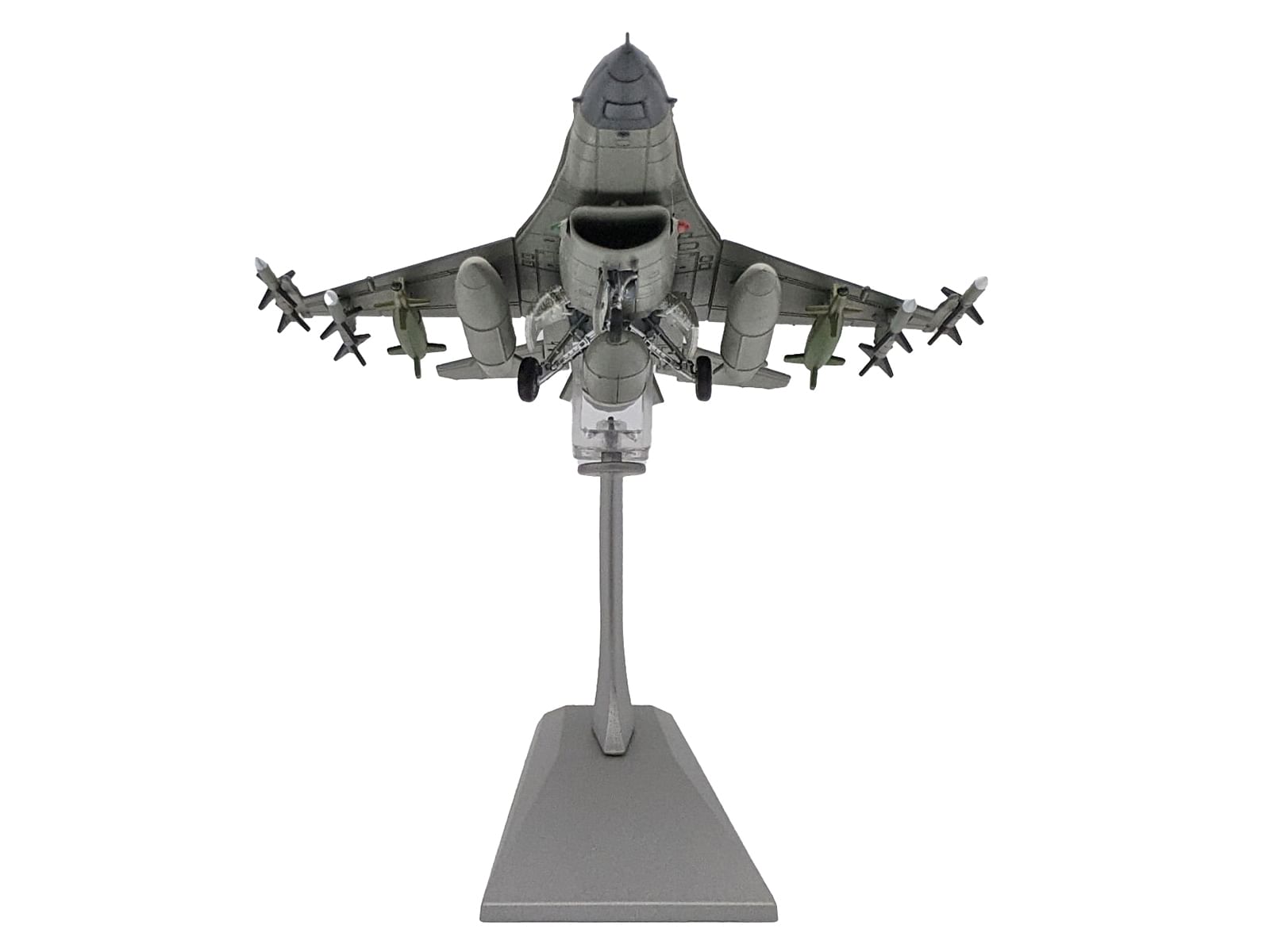 General Dynamics F-16D Fighting Falcon Fighter Aircraft “425th Fighter Squadron Best of Both Worlds Peace Carvin II 25th Anniversary Livery 56th Fighter Wing Luke AFB” (2018) United States Air Force 1/72 Diecast Model Airplane