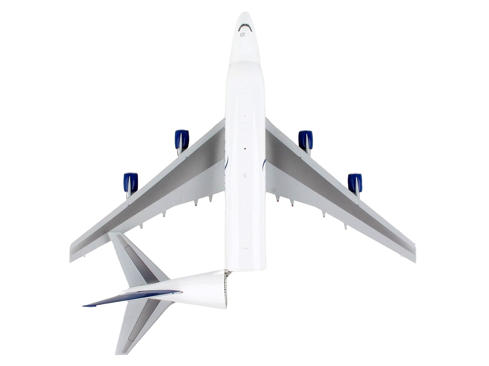 Boeing 747LCF Commercial Aircraft “Dreamlifter” White with Blue Tail “Gemini 200” Series 1/200 Diecast Model Airplane by GeminiJets