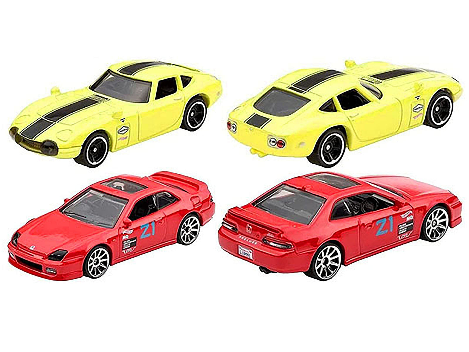 “JDM Assortment” 5 piece Set Diecast Model Cars by Hot Wheels