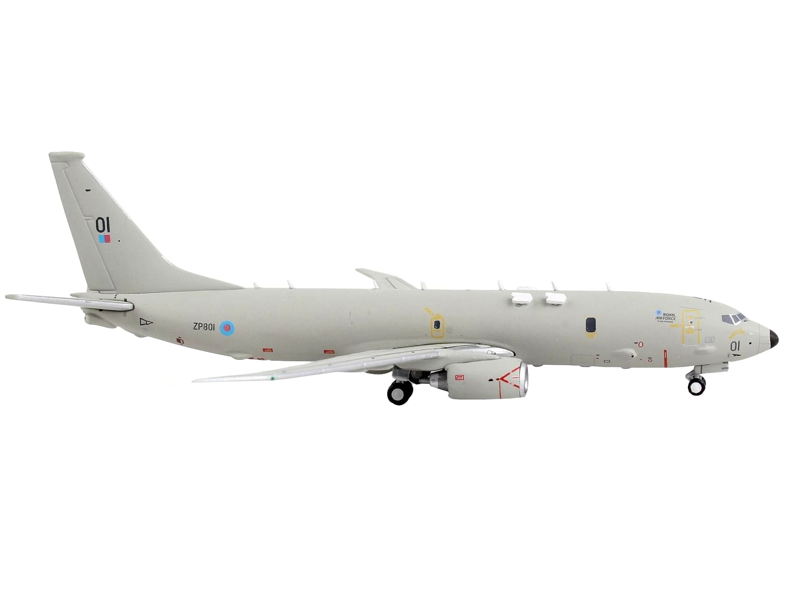 Boeing P-8 Poseidon Patrol Aircraft “Pride of Moray” Royal Air Force “Gemini Macs” Series 1/400 Diecast Model Airplane by GeminiJets