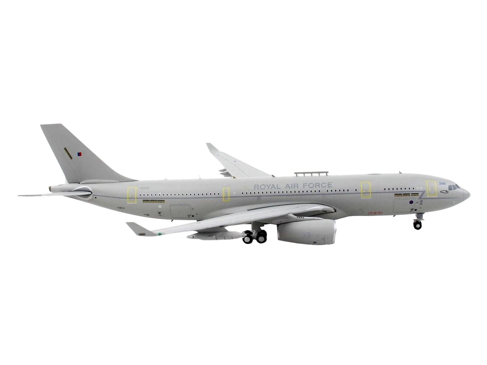 Airbus A330 MRTT Tanker Aircraft “Royal Air Force” Gray “Gemini Macs” Series 1/400 Diecast Model Airplane by GeminiJets