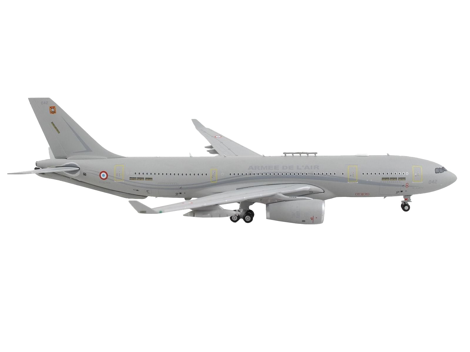 Airbus A330 MRTT Tanker Aircraft “Armee de l’Air – French Air Force” Gray “Gemini Macs” Series 1/400 Diecast Model Airplane by GeminiJets