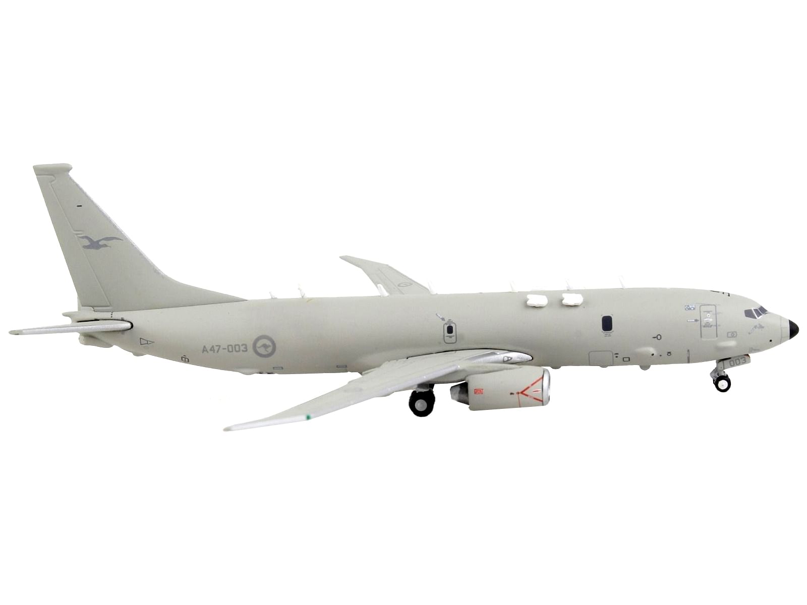 Boeing P-8 Poseidon Patrol Aircraft “Royal Australian Air Force” Gray “Gemini Macs” Series 1/400 Diecast Model Airplane by GeminiJets