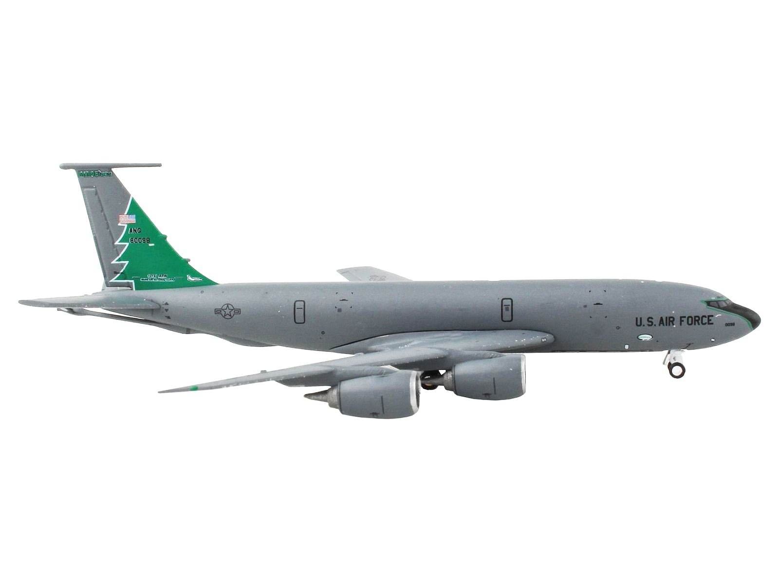 Boeing KC-135R Stratotanker Tanker Aircraft “Maine Air National Guard” United States Air Force “Gemini Macs” Series 1/400 Diecast Model Airplane by GeminiJets