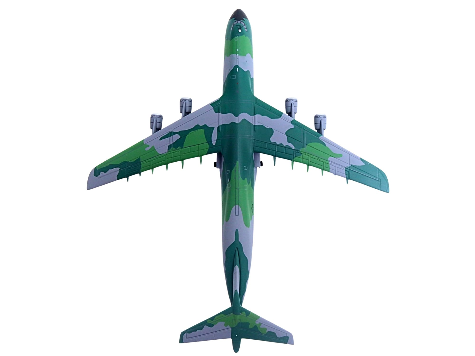 Lockheed C-5M Super Galaxy Transport Aircraft "New York Air National Guard 105th Airlift Wing Stewart Air National Guard Base" United States Air Force (68-0226) Green Camouflage "Gemini Macs" Series 1/400 Diecast Model Airplane by GeminiJets - Image 5