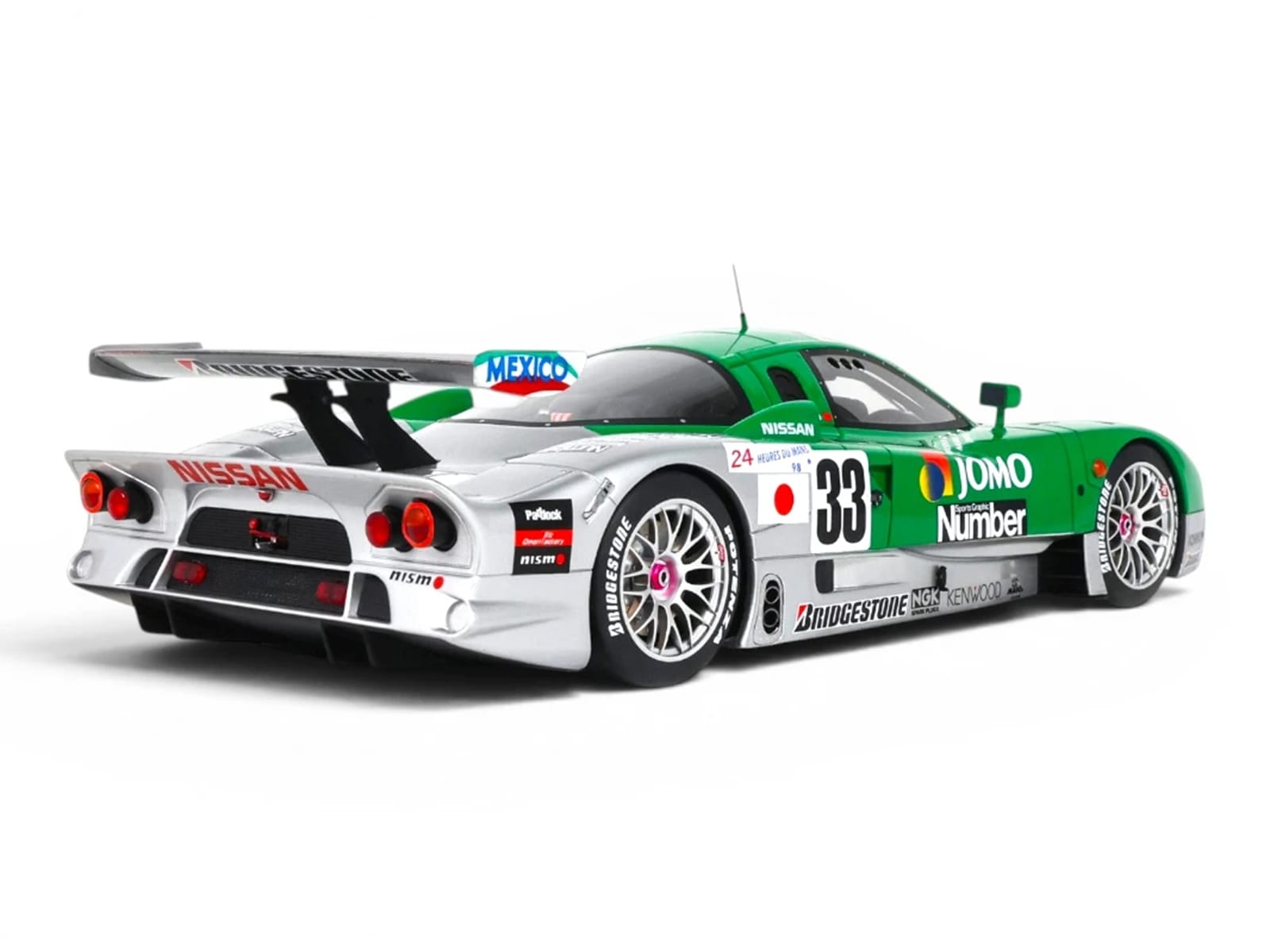 Nissan R390 GT1 #33 Satoshi Motoyama - Takuya Kurosawa - Masami Kageyama "NISMO" "24 Hours of Le Mans" (1998) 1/18 Model Car by GT Spirit - Image 3