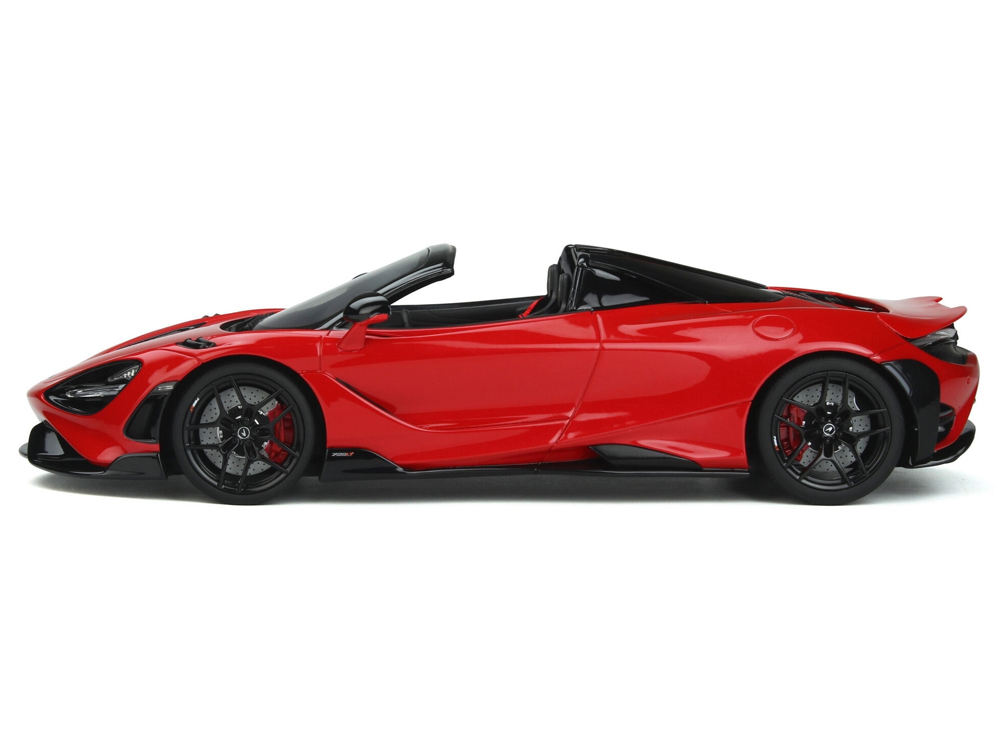 2021 McLaren 765 LT Spider Red 1/18 Model Car by GT Spirit