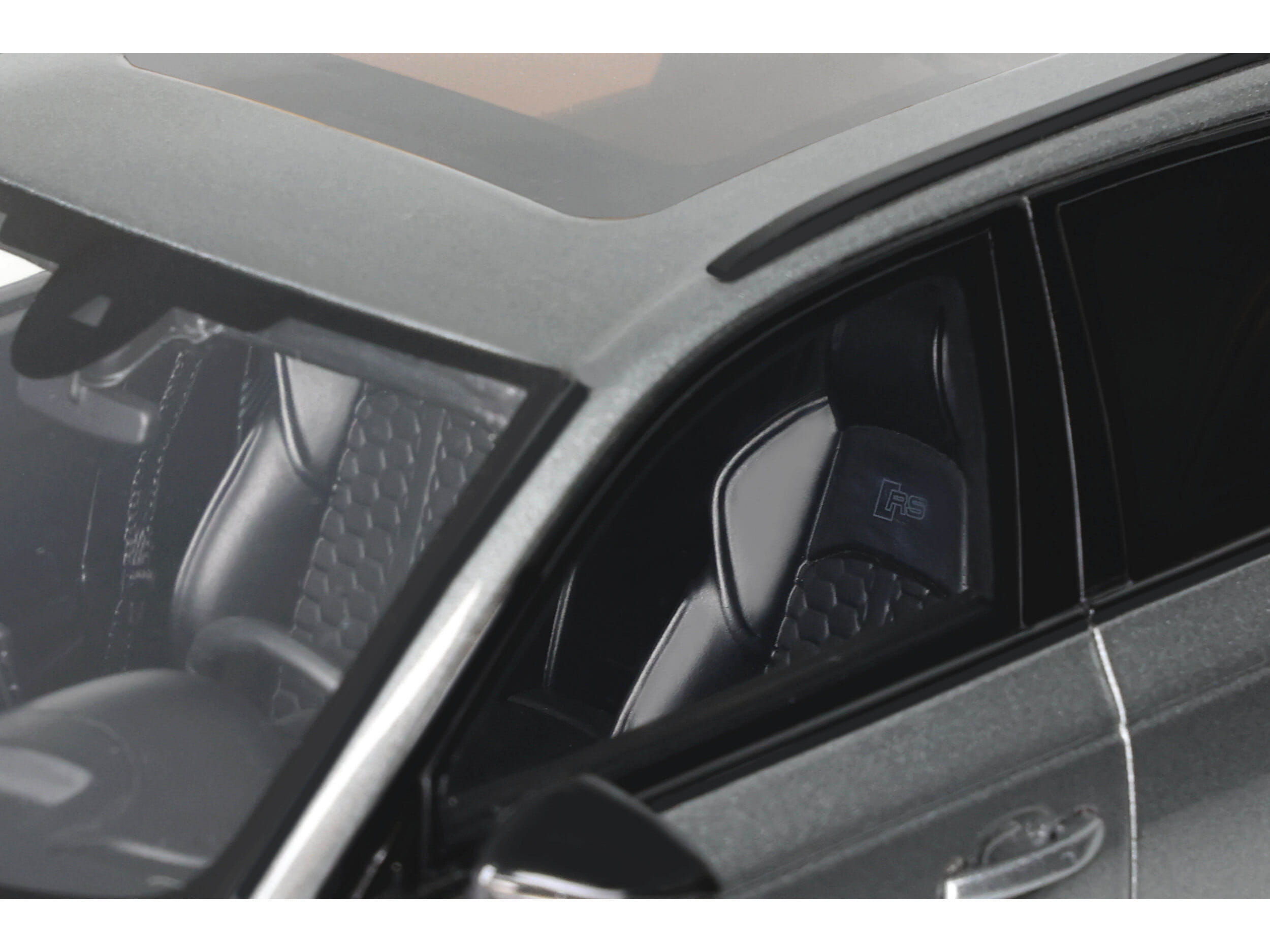 Audi RS 4 Competition Gray Metallic 1/18 Model Car by GT Spirit - Image 3