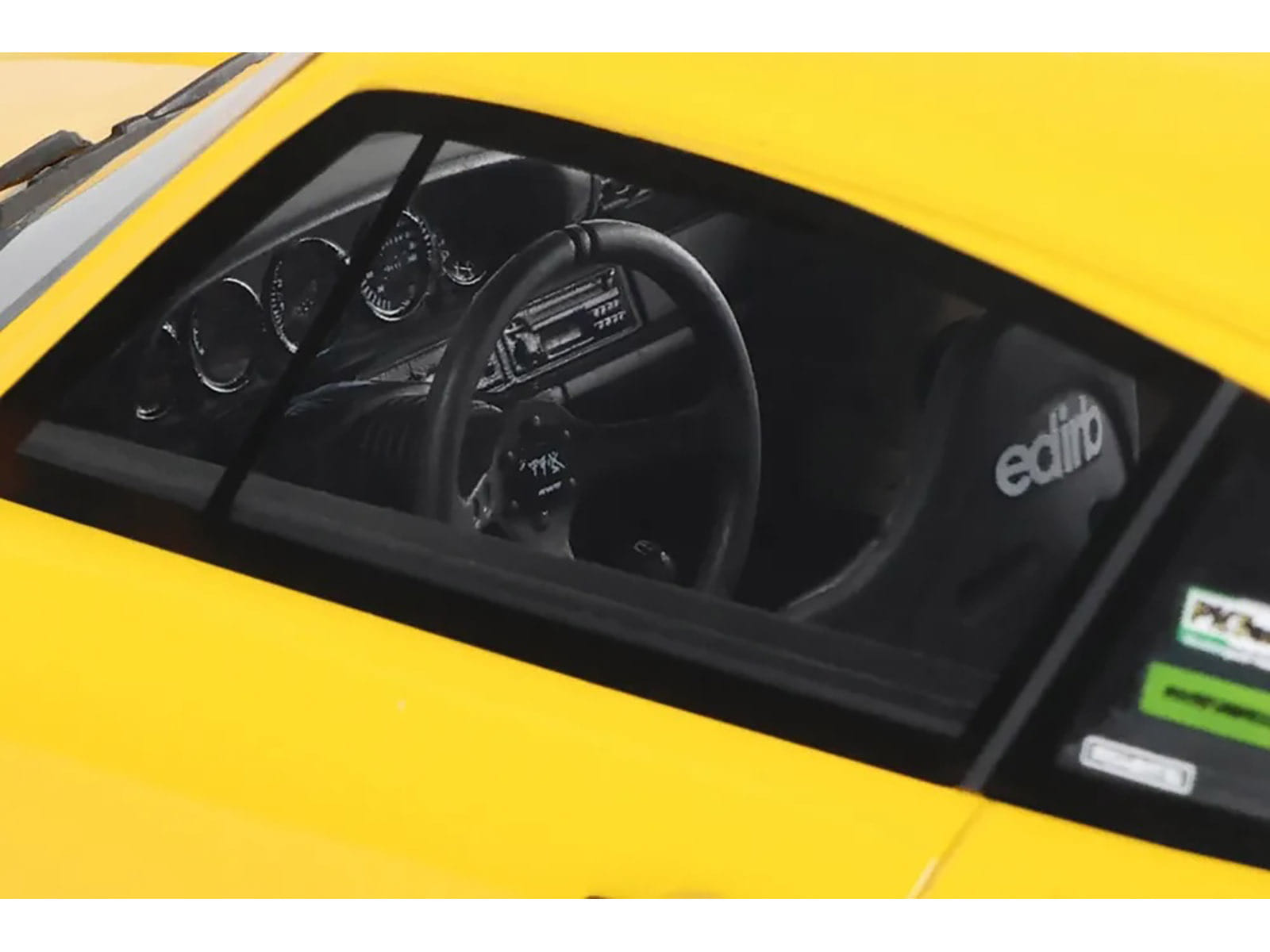 2024 Porsche 911 (964) RWB "Qeema" Yellow 1/18 Model Car by GT Spirit - Image 3