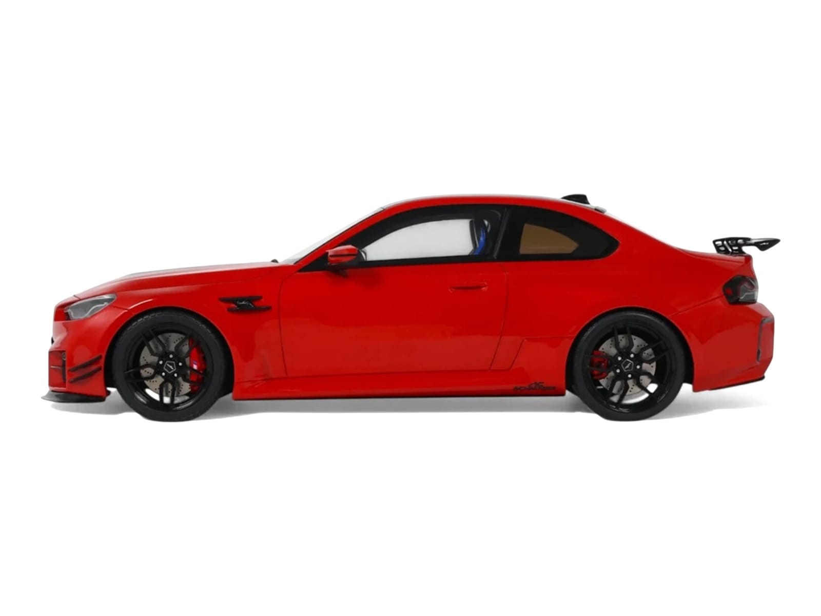 2023 AC Schnitzer ACS2 Sport (BMW M2) Toronto Red with Black Top 1/18 Model Car by GT Spirit - Image 4