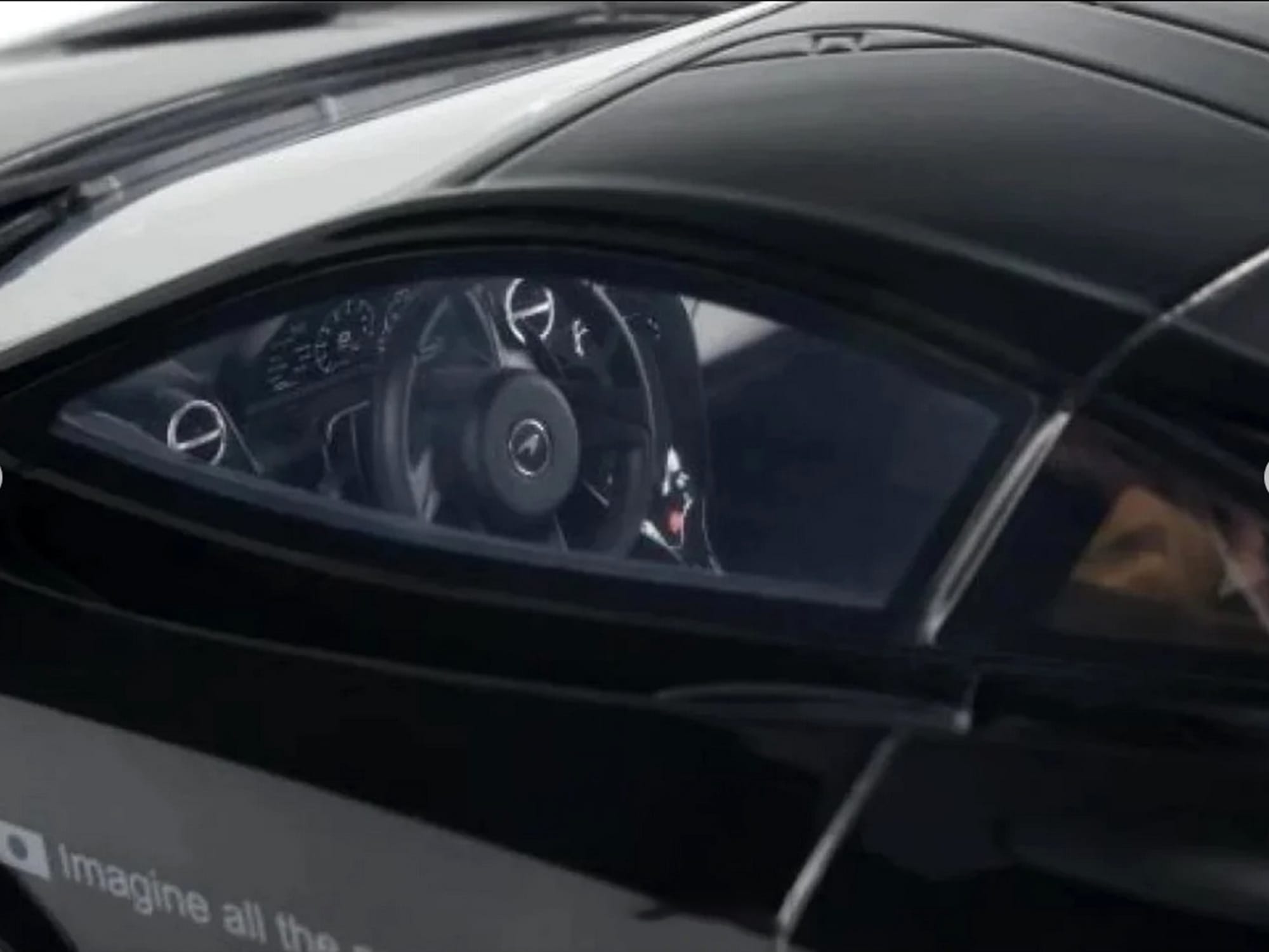 2023 McLaren 720S "LB-Works - Liberty Walk" Black 1/18 Model Car by GT Spirit - Image 2