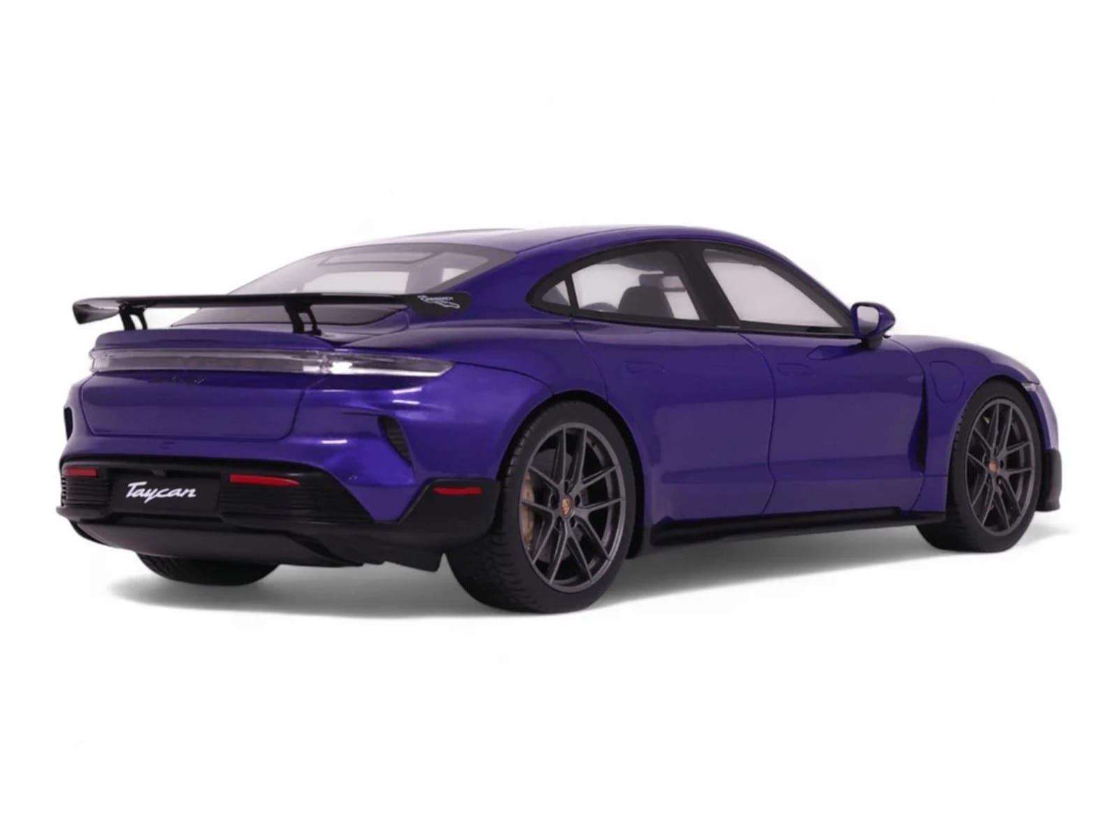2023 Porsche Taycan Turbo GT Purple Sky Metallic 1/18 Model Car by GT Spirit - Image 5