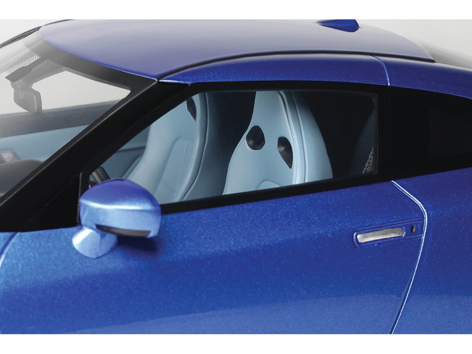 2024 Nissan GT-R Skyline Edition Bayside Blue Metallic 1/18 Model Car by GT Spirit - Image 2