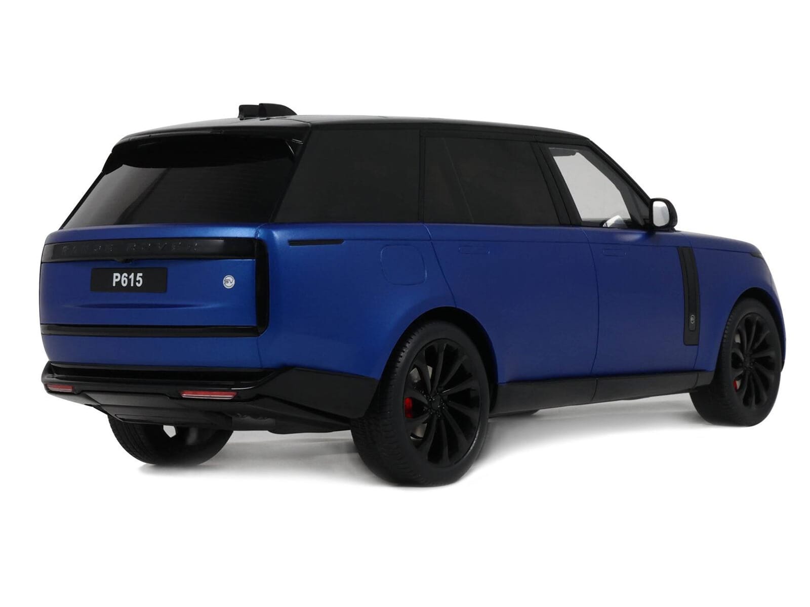2024 Range Rover P615 SV Blue Metallic with Black Top 1/18 Model Car by GT Spirit - Image 5