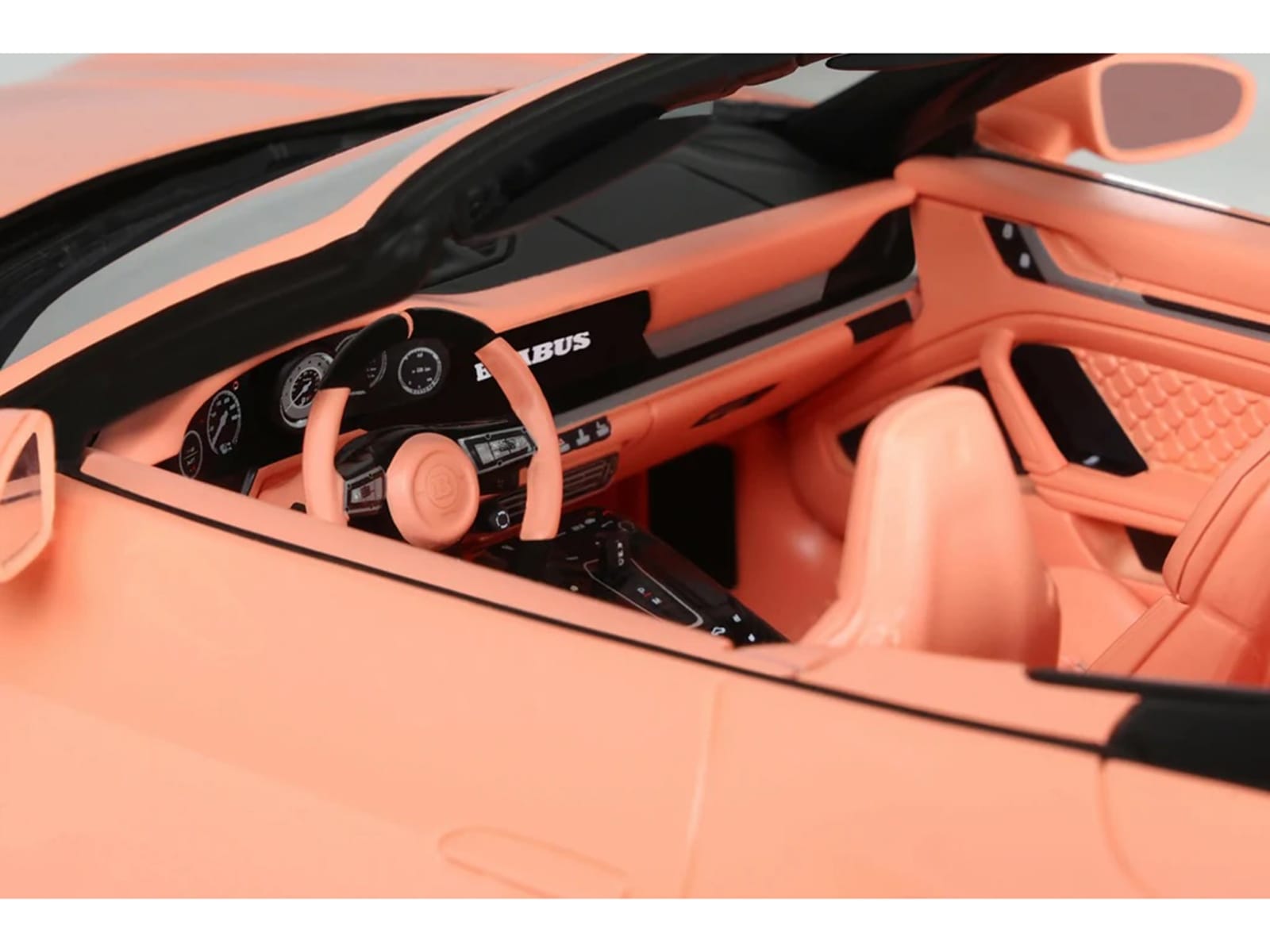 2024 Brabus 900 Peetch Pink with Pink Interior 1/18 Model Car by GT Spirit - Image 2