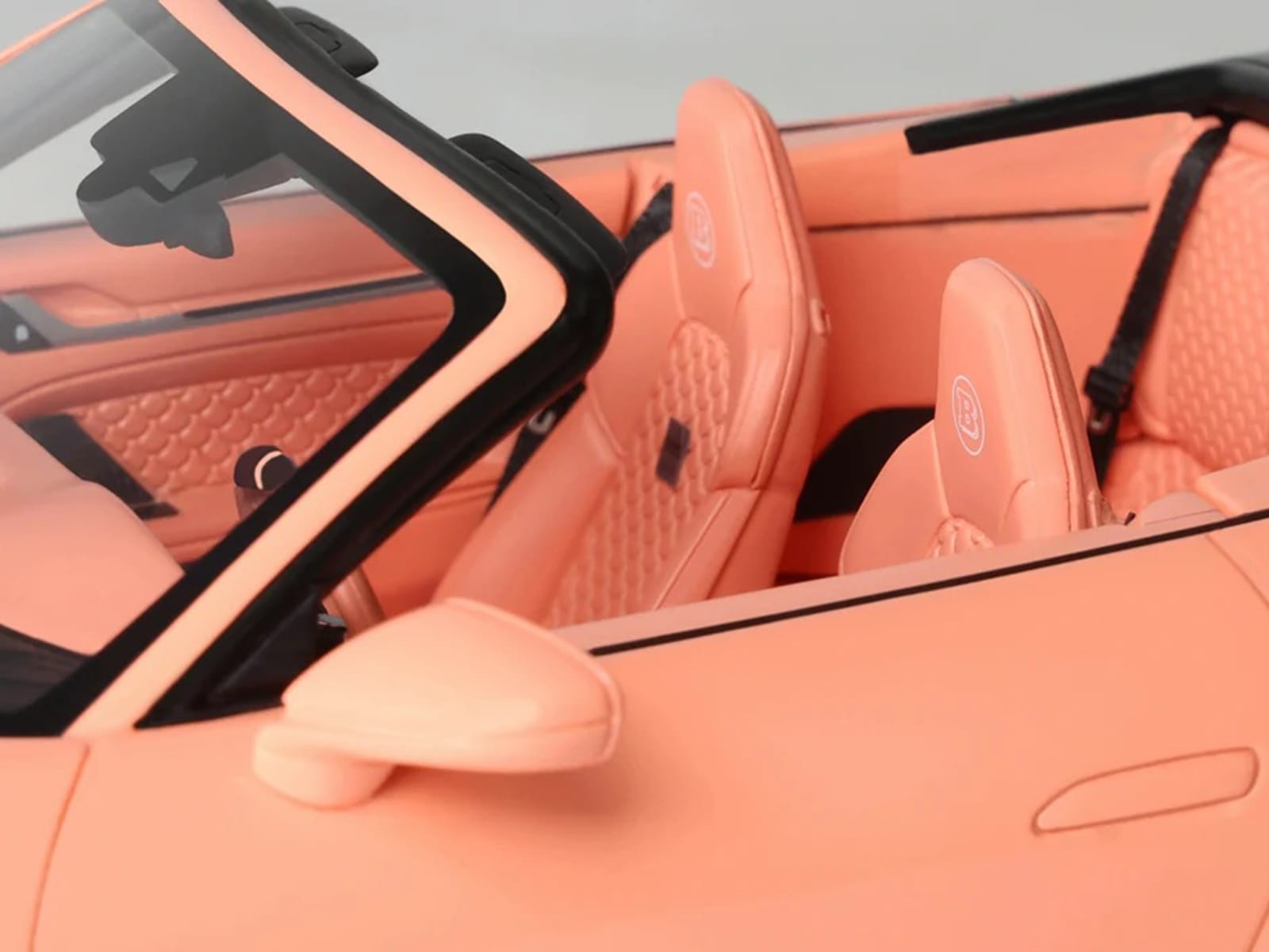 2024 Brabus 900 Peetch Pink with Pink Interior 1/18 Model Car by GT Spirit - Image 3