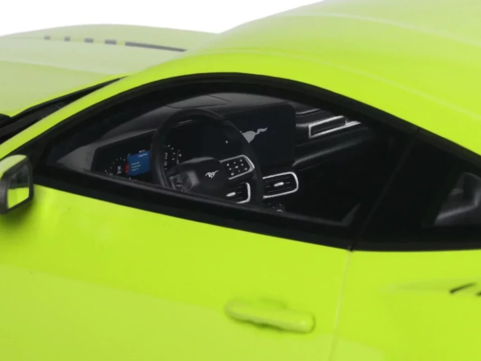 2025 Ford Mustang RTR Spec-3 Lime Green 1/18 Model Car by GT Spirit - Image 2