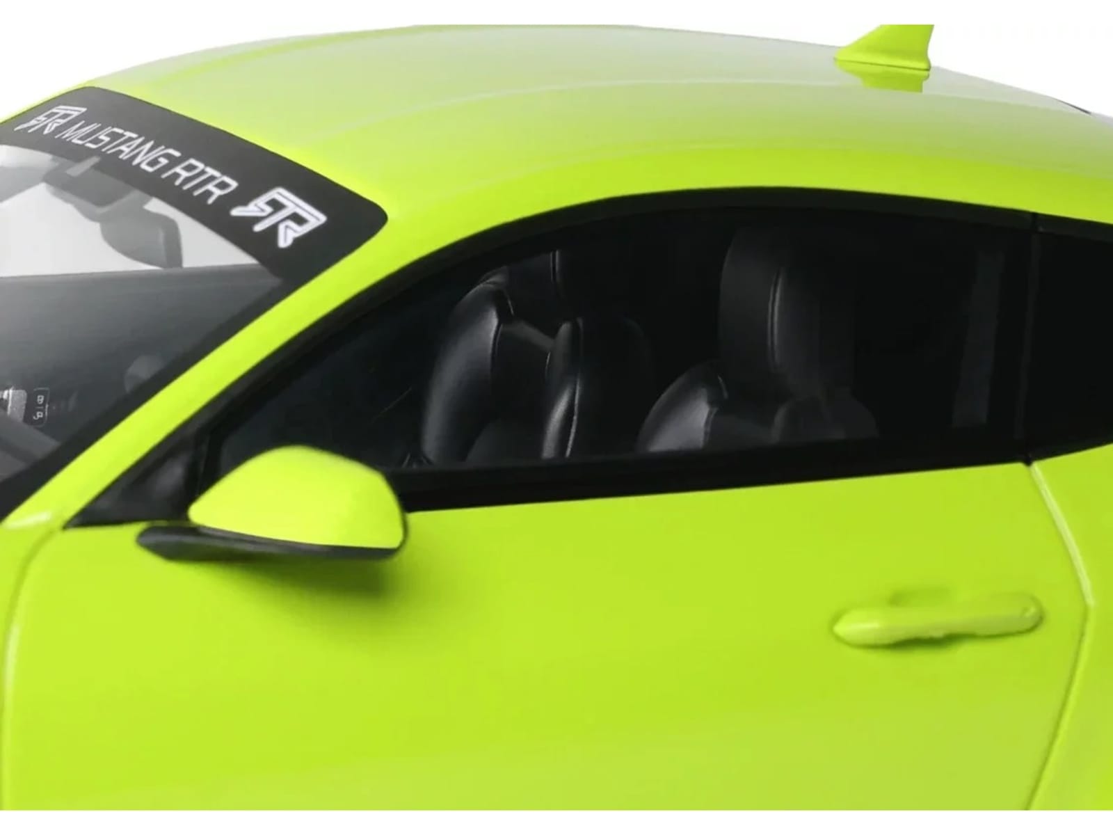 2025 Ford Mustang RTR Spec-3 Lime Green 1/18 Model Car by GT Spirit - Image 3