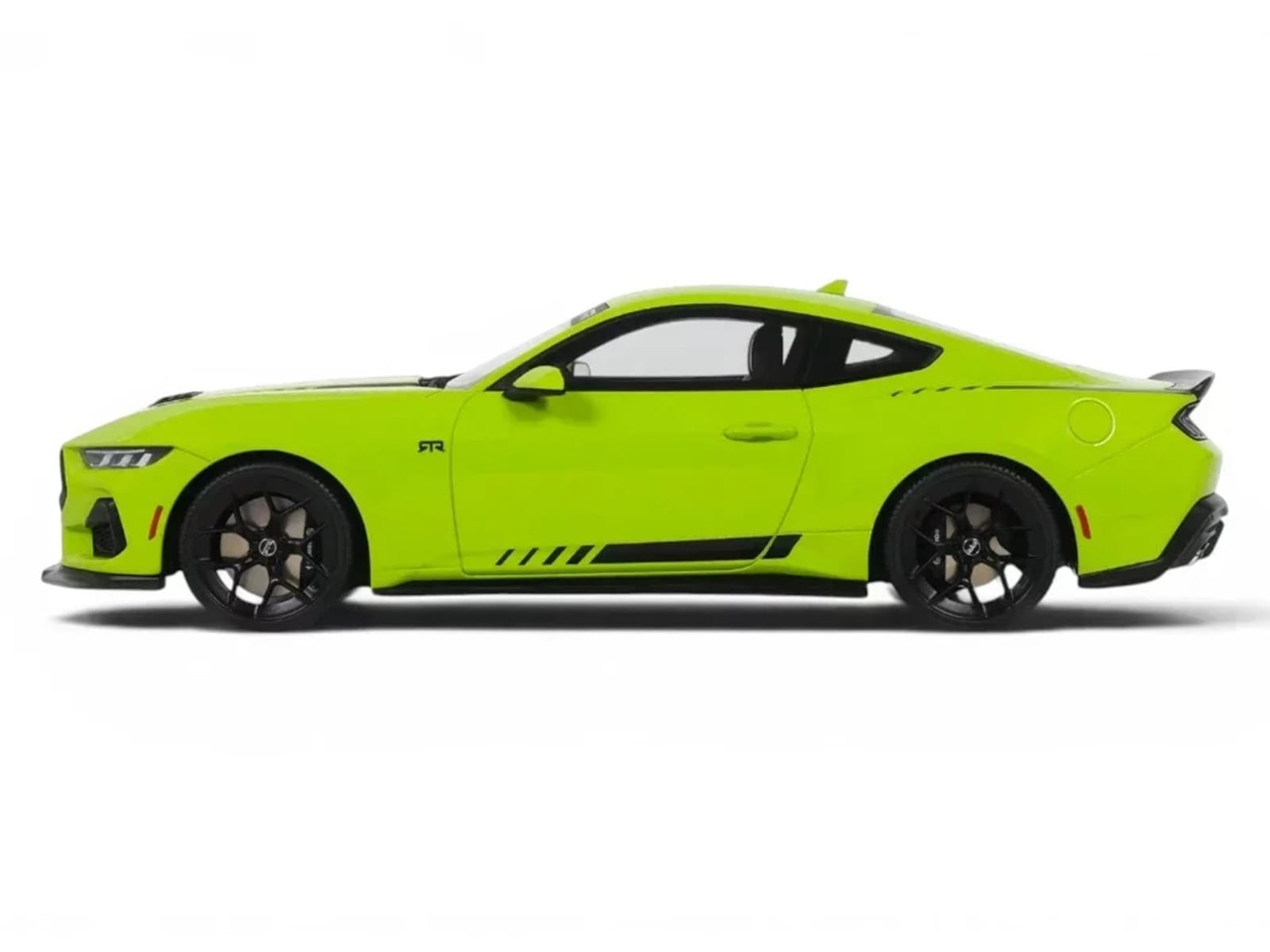 2025 Ford Mustang RTR Spec-3 Lime Green 1/18 Model Car by GT Spirit - Image 4