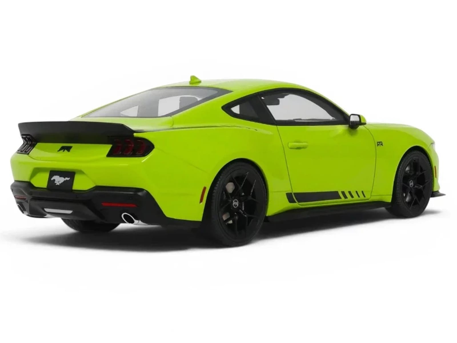 2025 Ford Mustang RTR Spec-3 Lime Green 1/18 Model Car by GT Spirit - Image 5