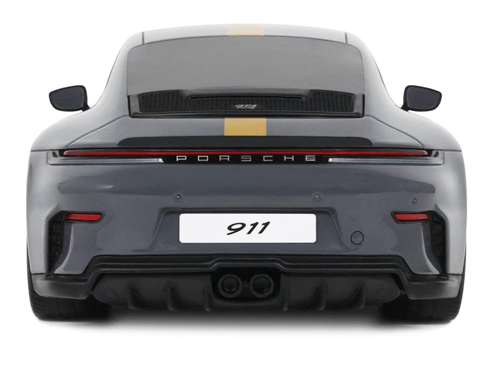 2025 Porsche 911 (992.2) GT3 Touring Gray with Gold Stripe 1/18 Model Car by GT Spirit - Image 5