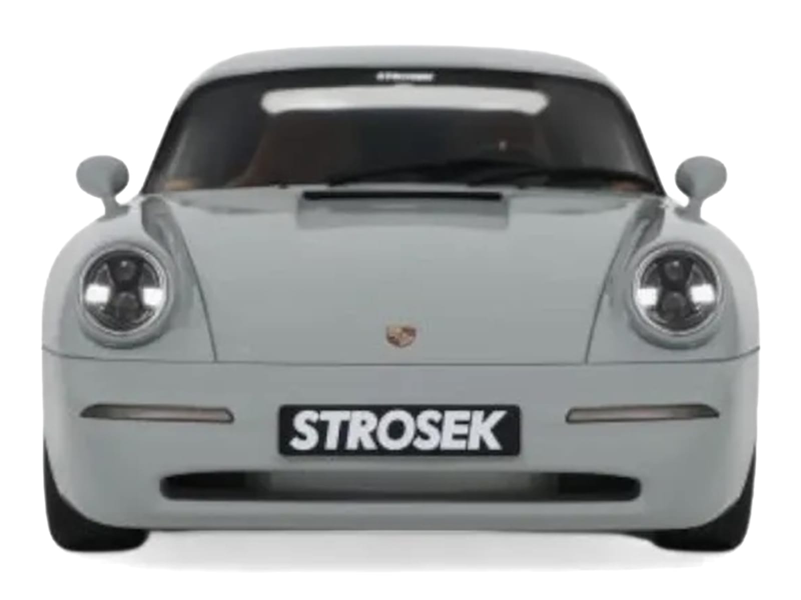 2023 Strosek Mega 30 Speedster (Porsche 911) Classic Gray 1/18 Model Car by GT Spirit - Image 5
