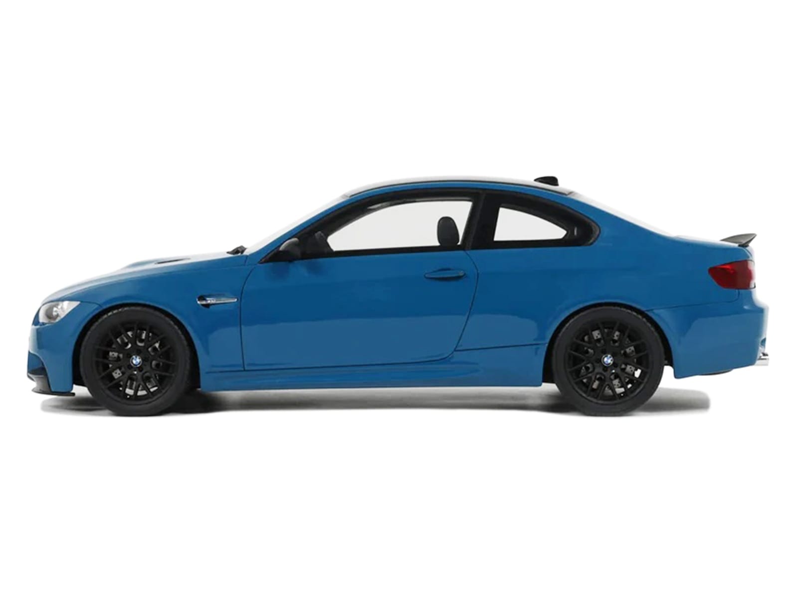 2007 BMW M3 E92 Blue Metallic with Black Top 1/18 Model Car by GT Spirit - Image 4