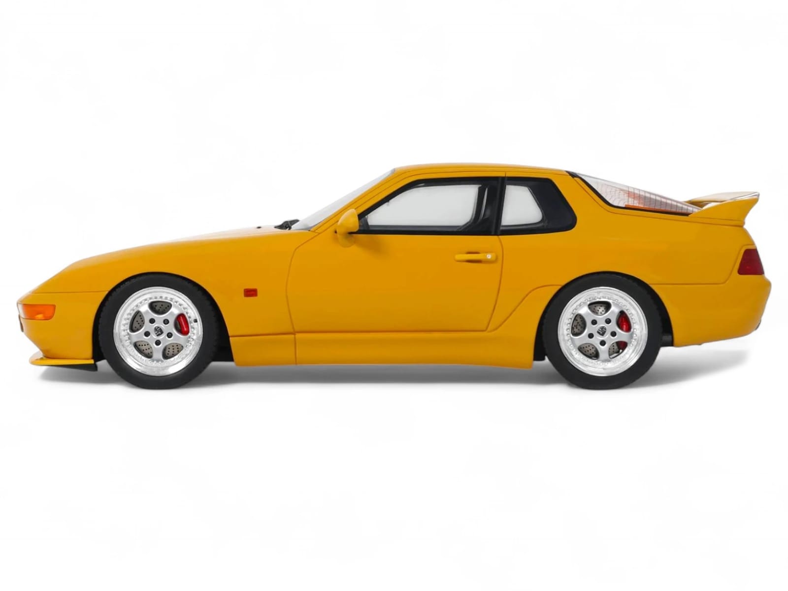 1993 Porsche 968 Turbo S Yellow 1/18 Model Car by GT Spirit - Image 4