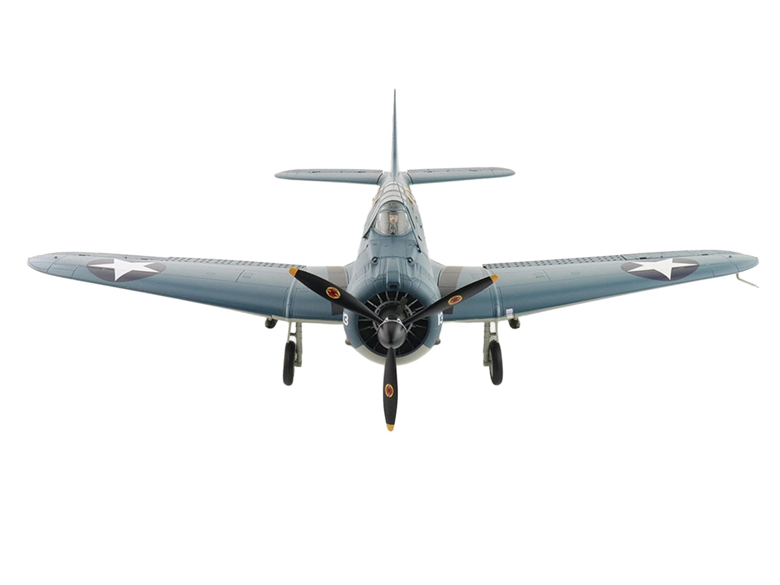 Douglas SBD-3 Dauntless Aircraft "06624 41-S-13 Operation Torch VS-41 USS Ranger" (1942) United States Navy "Premium Collection" 1/32 Diecast Model by Hobby Master - Image 3