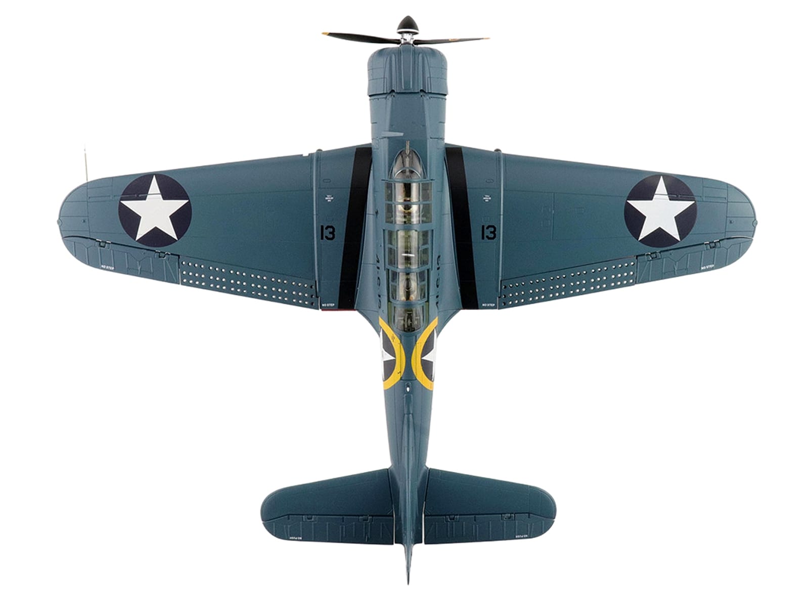 Douglas SBD-3 Dauntless Aircraft "06624 41-S-13 Operation Torch VS-41 USS Ranger" (1942) United States Navy "Premium Collection" 1/32 Diecast Model by Hobby Master - Image 4