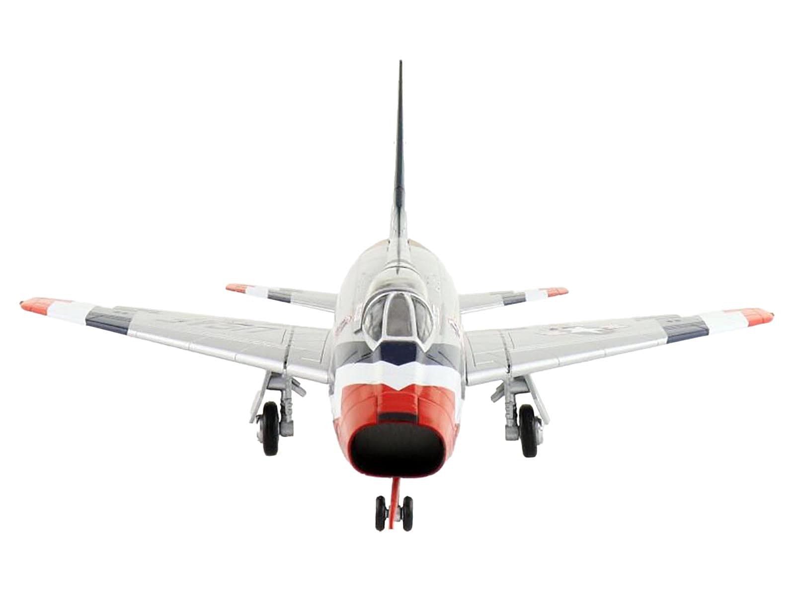 North American F-100 Super Sabre Fighter Aircraft “Skyblazers (1960 Season)” United States Air Force “Air Power Series” 1/72 Diecast Model by Hobby Master