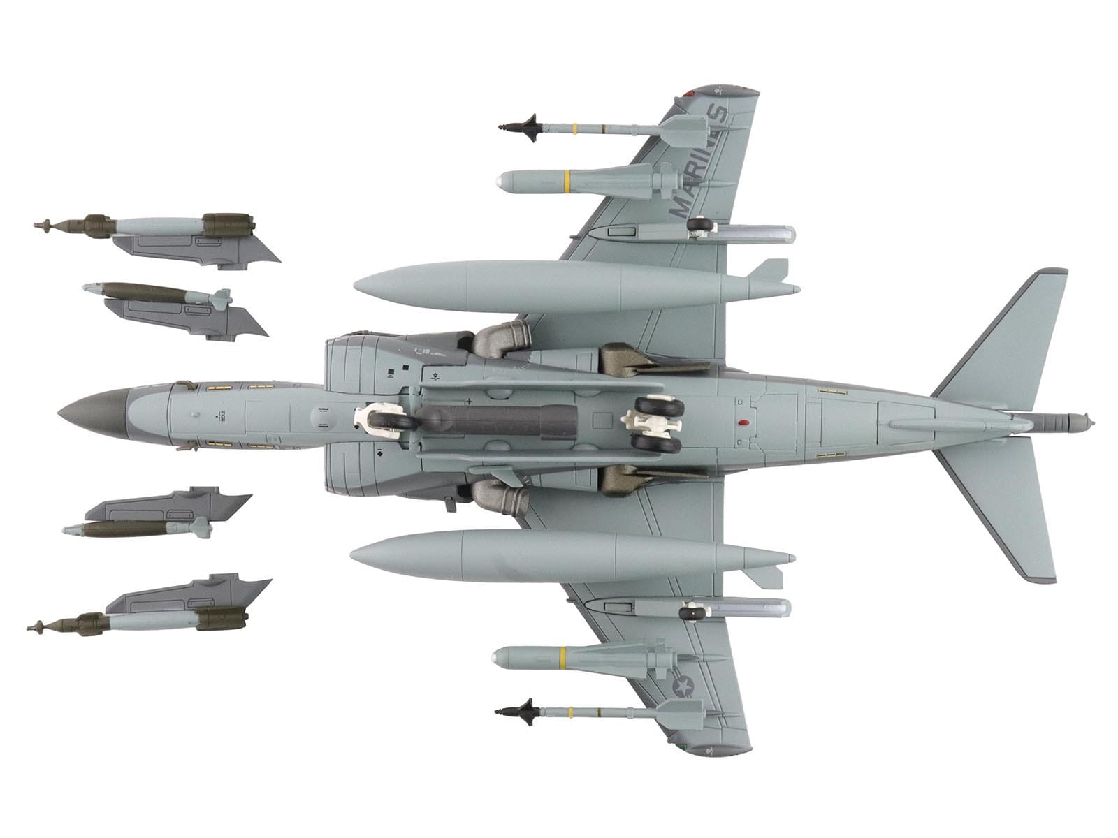 McDonnell Douglas AV-8B Plus Harrier II Aircraft "165357 VMA-231 Ace of Spades Operation Inherent Resolve USCENTCOM" (2017) United States Marine Corps "Air Power Series" 1/72 Diecast Model by Hobby Master - Image 5