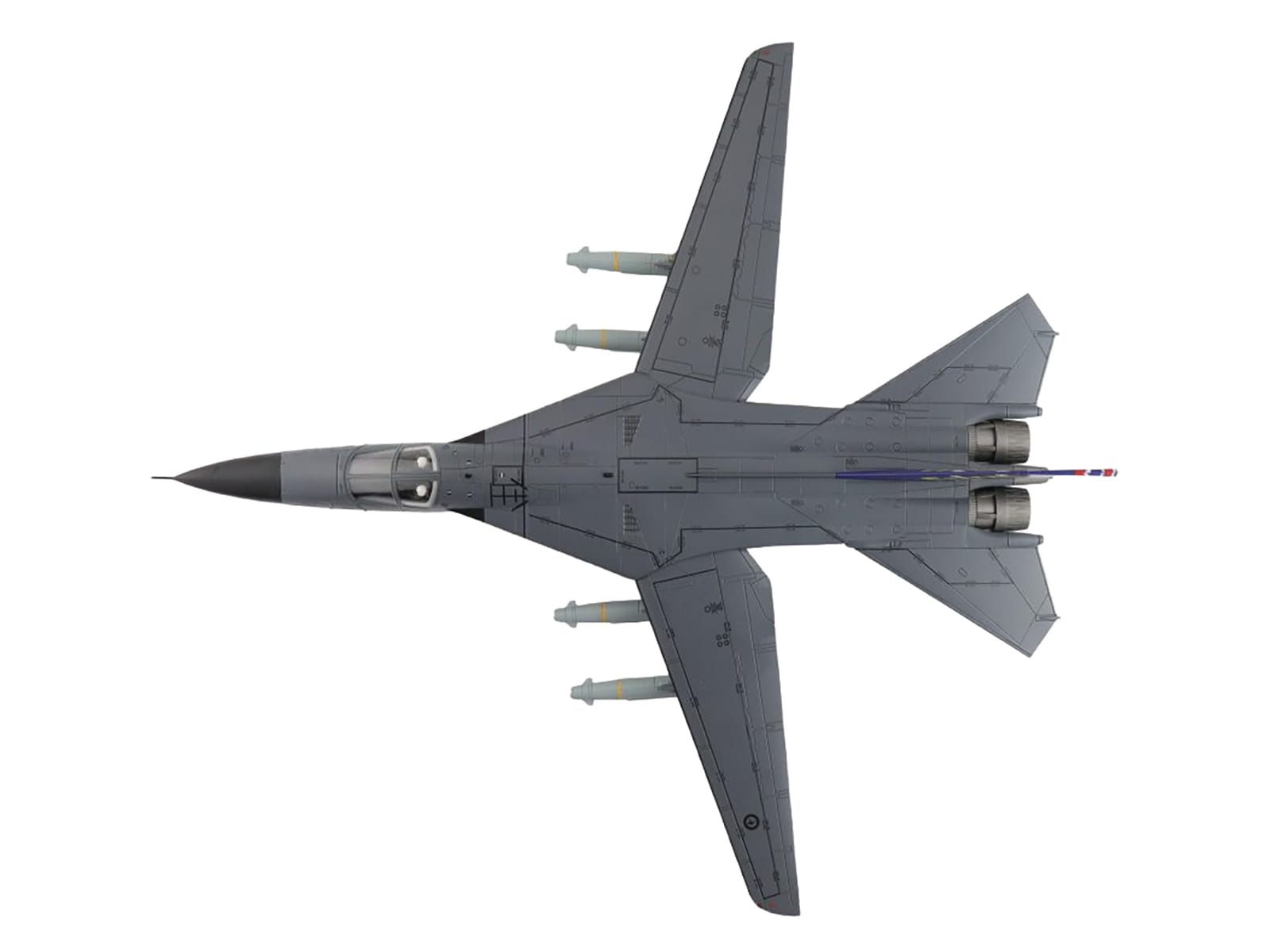 General Dynamics F-111C Pig Aircraft "A8-131 F-111 Operations 30th Anniversary" (2003) Royal Australian Air Force "Air Power Series" 1/72 Diecast Model by Hobby Master - Image 5