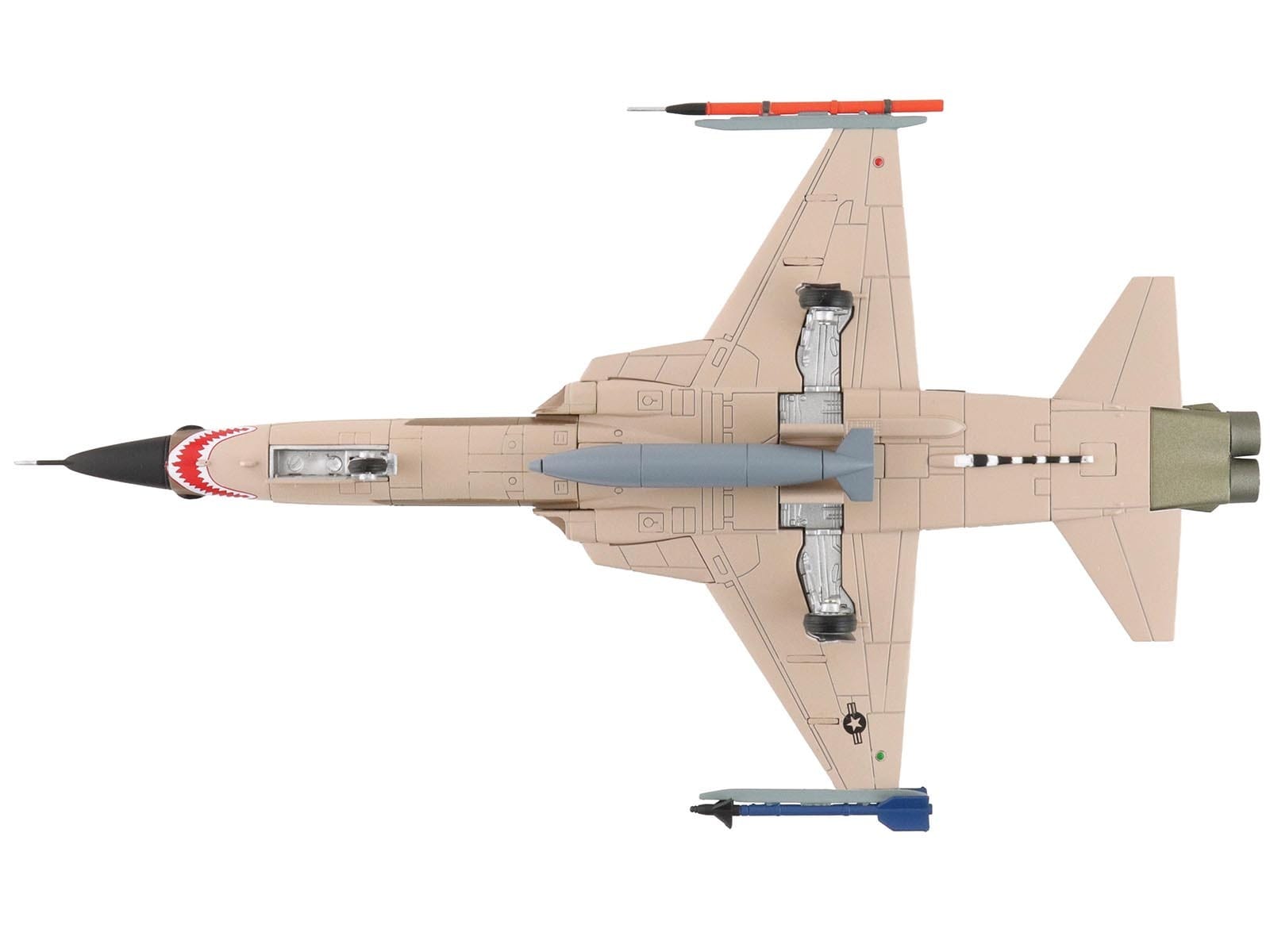 Northrop F-5N Tiger II Aircraft "Red 117 761533 Adversary Fighter VFC-111 Sundowners" United States Navy "Air Power Series" 1/72 Diecast Model by Hobby Master - Image 5