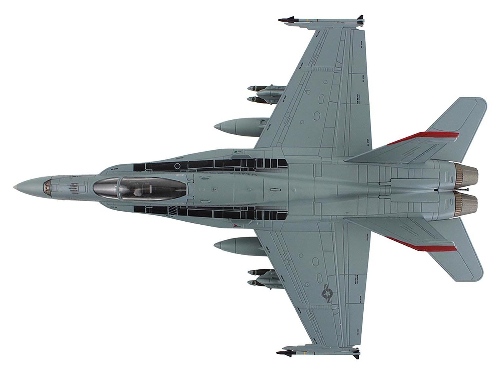 McDonnell Douglas F/A-18C Hornet Aircraft "VMFA-232 Red Devils" (2014) United States Marine Corps "Air Power Series" 1/72 Diecast Model by Hobby Master - Image 4