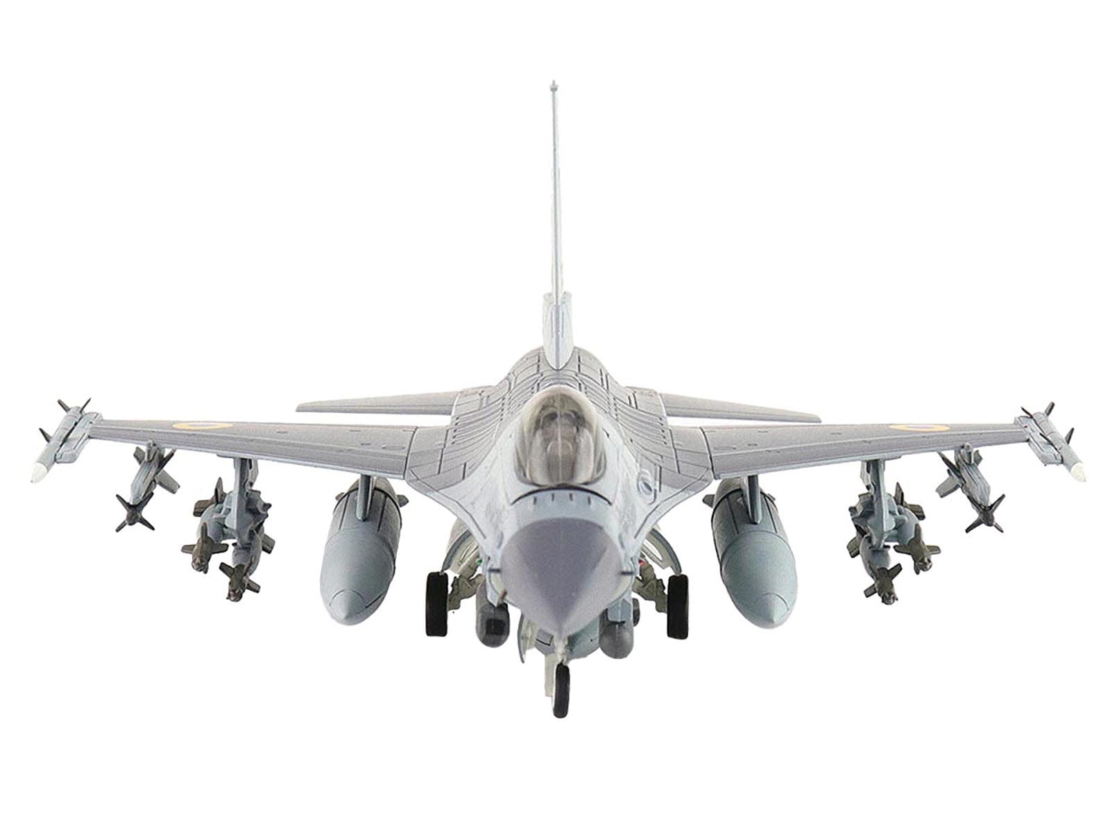 Lockheed F-16AM Fighting Falcon Fighter Aircraft "UA24-3596 Pylon Integrated Dispenser System Plus" (2024) Ukrainian Air Force "Air Power Series" 1/72 Diecast Model by Hobby Master - Image 2