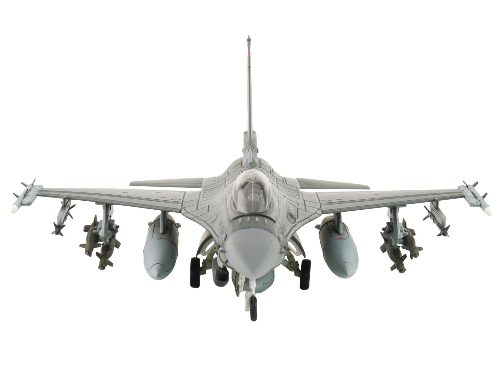 Lockheed F-16C Fighting Falcon Fighter Aircraft "88-0545 138th Fighter Wing Oklahoma Air National Guard" (2024) United States Air Force "Air Power Series" 1/72 Diecast Model by Hobby Master - Image 3
