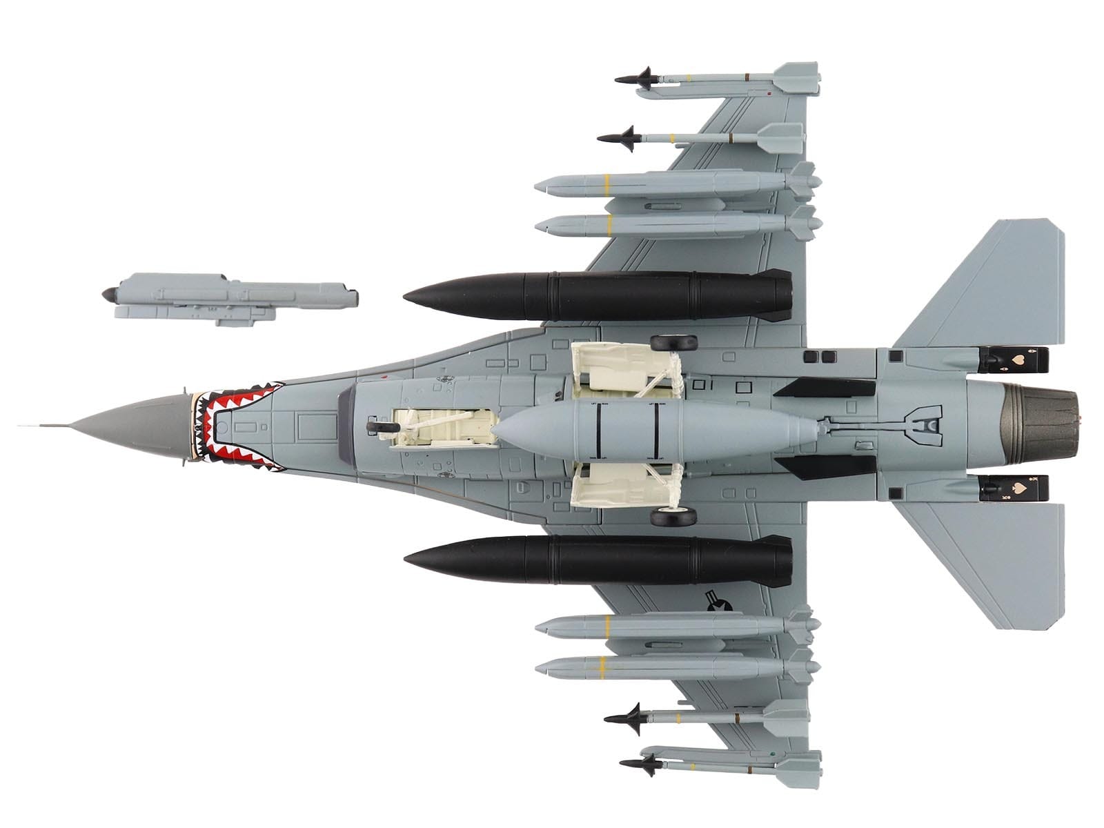 Lockheed F-16V Fighting Falcon Fighter Aircraft "93-0814 Play to Win 21st Sqn. Luke AFB" (2025) United States Air Force "Air Power Series" 1/72 Diecast Model by Hobby Master - Image 4