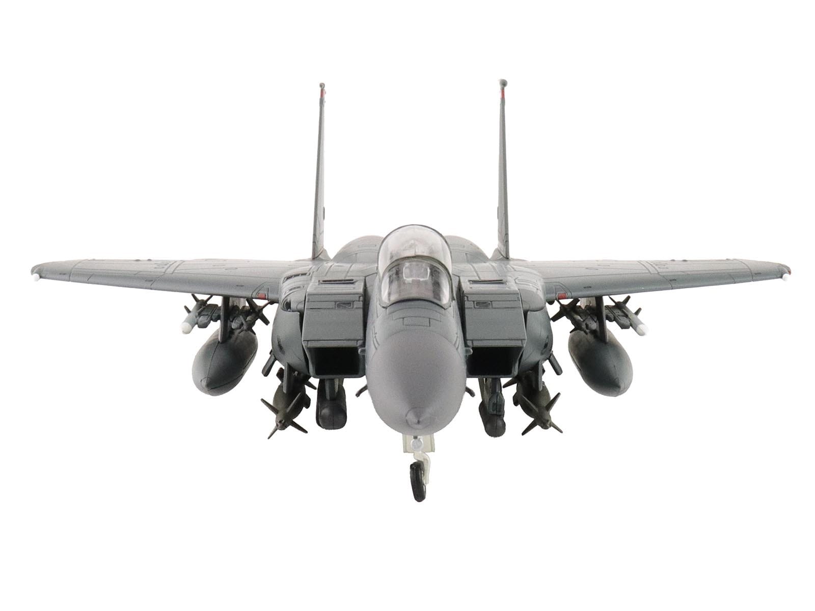McDonnell Douglas F-15E Strike Eagle Fighter Aircraft "88-0705 90th Fighter Squadron Commanding Officer's Jet" (2005) United States Air Force "Air Power Series" 1/72 Diecast Model by Hobby Master - Image 3
