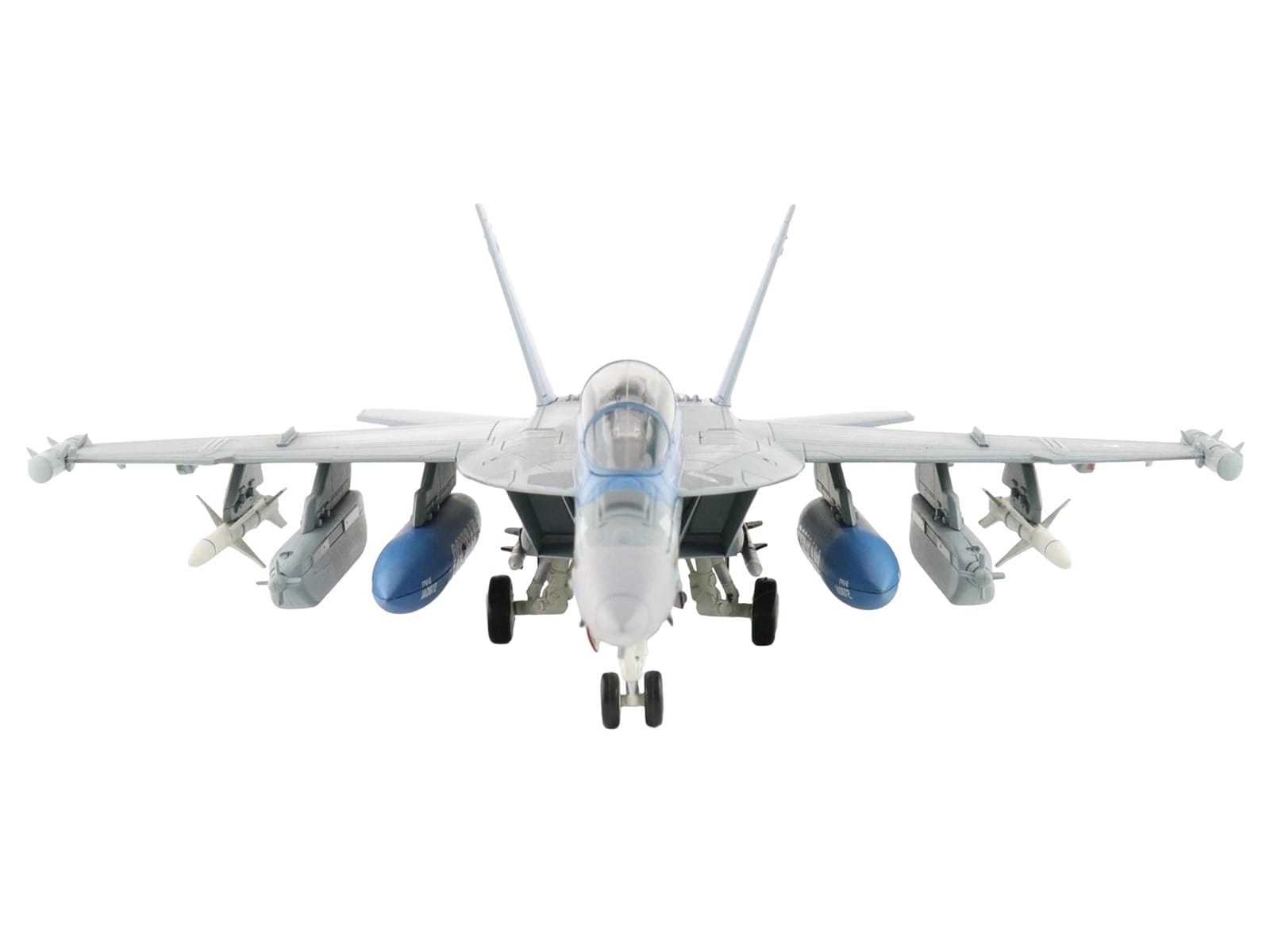 Boeing EA-18G Growler Aircraft "168256 VAQ-139 Cougars" (2025) United States Navy "Air Power Series" 1/72 Diecast Model by Hobby Master - Image 3