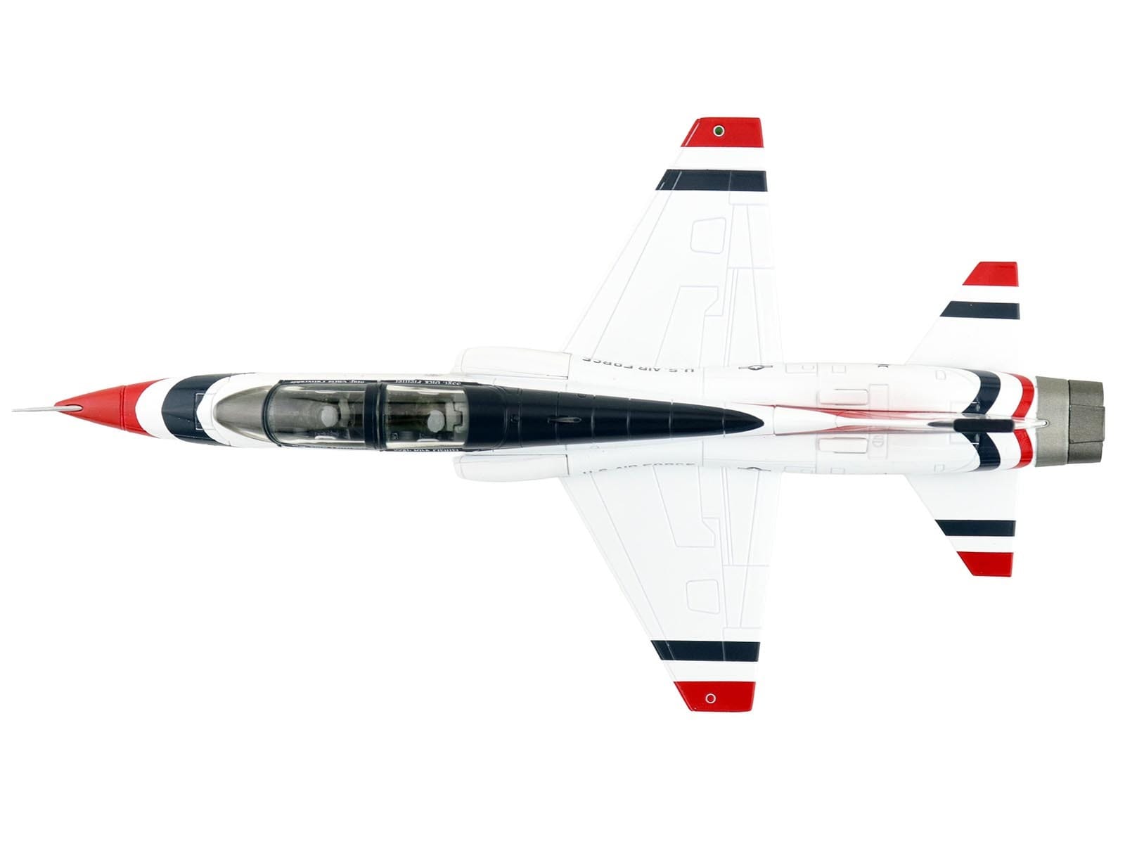 Northrop T-38 NASA Aircraft "#1 Thunderbirds" (1970s) United States Air Force "Air Power Series" 1/72 Diecast Model by Hobby Master - Image 3