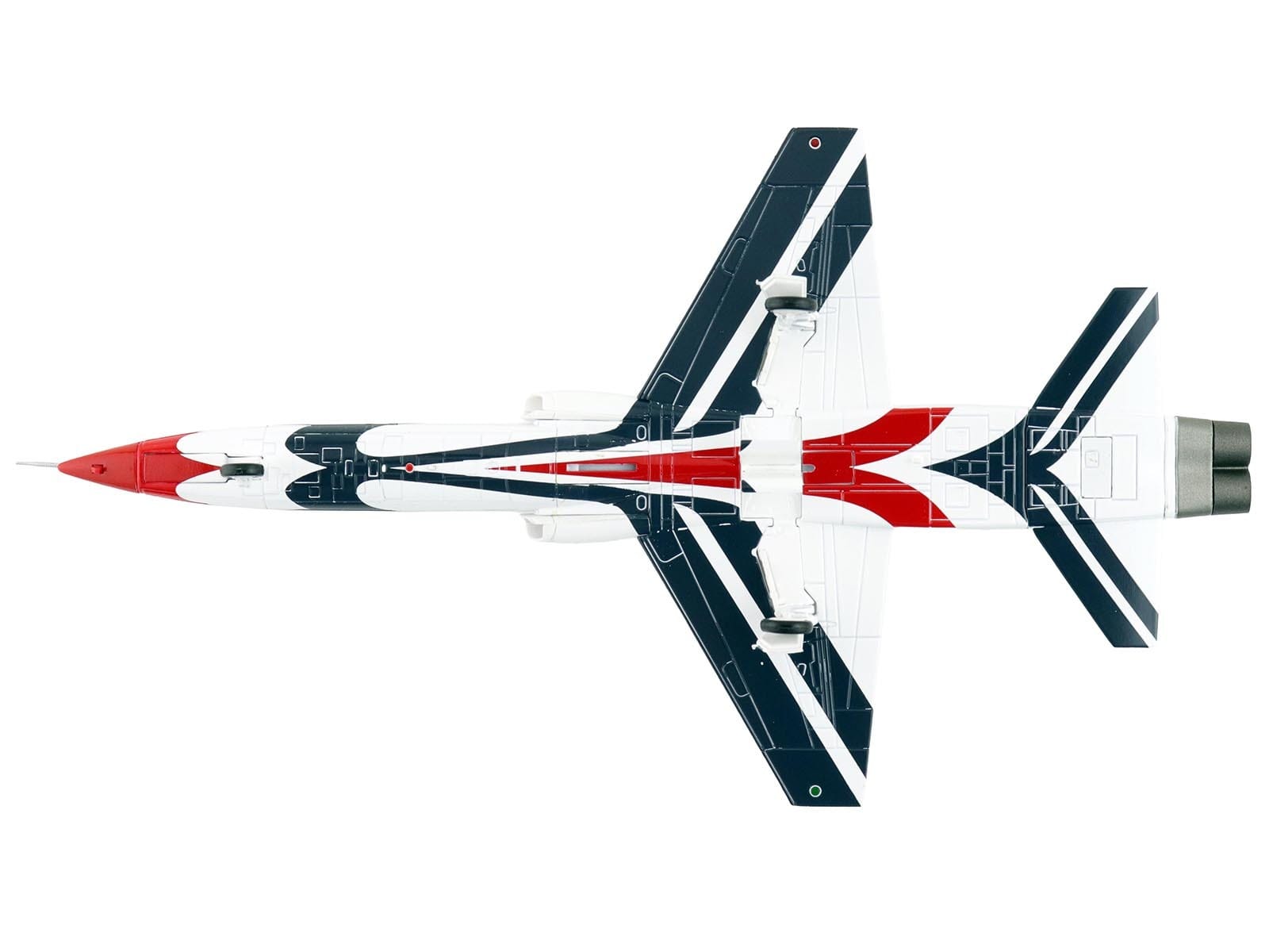 Northrop T-38 NASA Aircraft "#1 Thunderbirds" (1970s) United States Air Force "Air Power Series" 1/72 Diecast Model by Hobby Master - Image 5