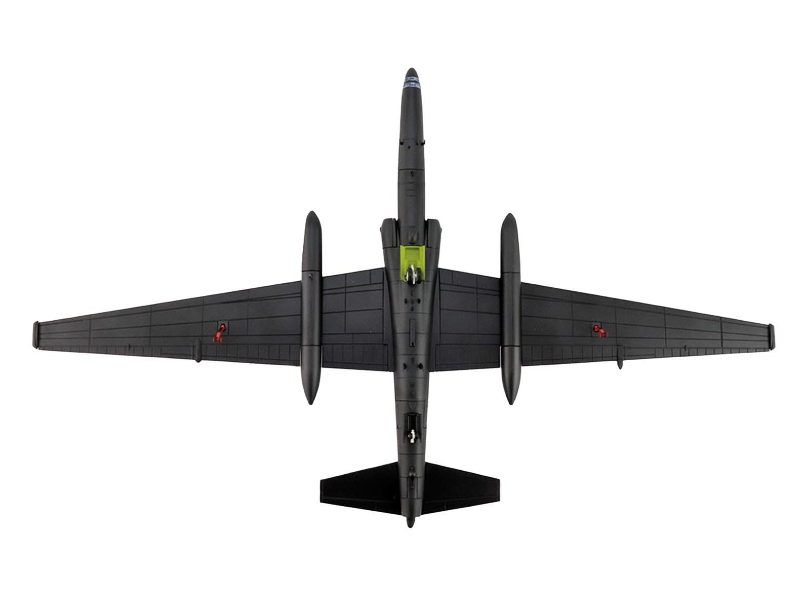 Lockheed U-2S Dragon Lady Aircraft "80-1094 RAF Fairford Royal International Air Tattoo" (2025) United States Air Force "Air Power Series" 1/72 Diecast Model by Hobby Master - Image 3