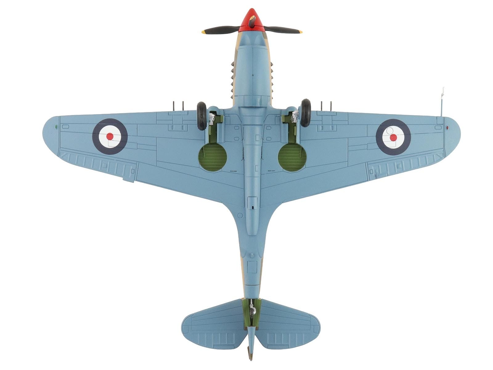Curtiss P-40 Warhawk Tomahawk Mk IIB Aircraft "LD-C Clive Caldwell No. 250 Squadron North Africa" (1942) British Royal Air Force "Air Power Series" 1/48 Diecast Model by Hobby Master - Image 4