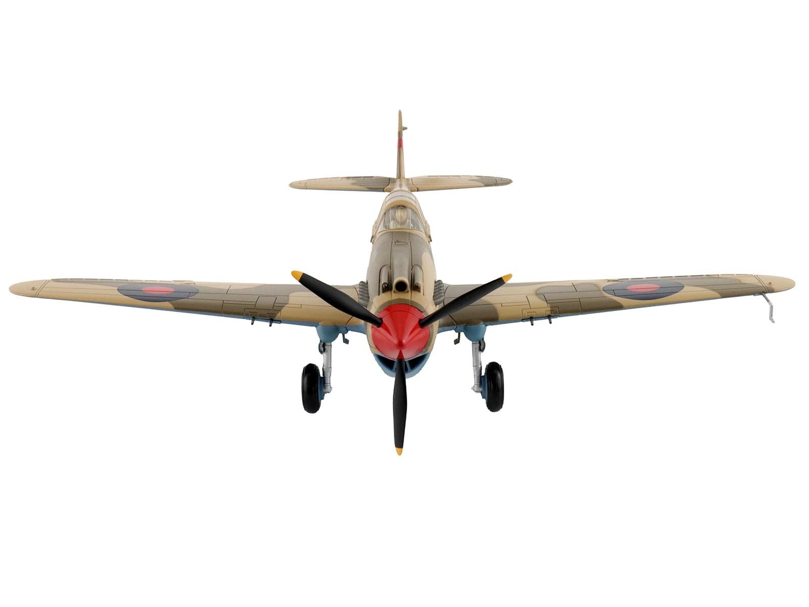 Curtiss P-40 Warhawk Tomahawk Mk IIB Aircraft "LD-C Clive Caldwell No. 250 Squadron North Africa" (1942) British Royal Air Force "Air Power Series" 1/48 Diecast Model by Hobby Master - Image 5