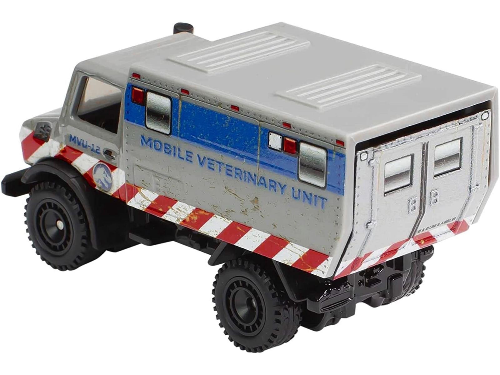 Mercedes-Benz Unimog U 1300 L “Mobile Veterinary Unit MVU-12” “Jurassic World” (2015) Movie Diecast Model Car by Hot Wheels