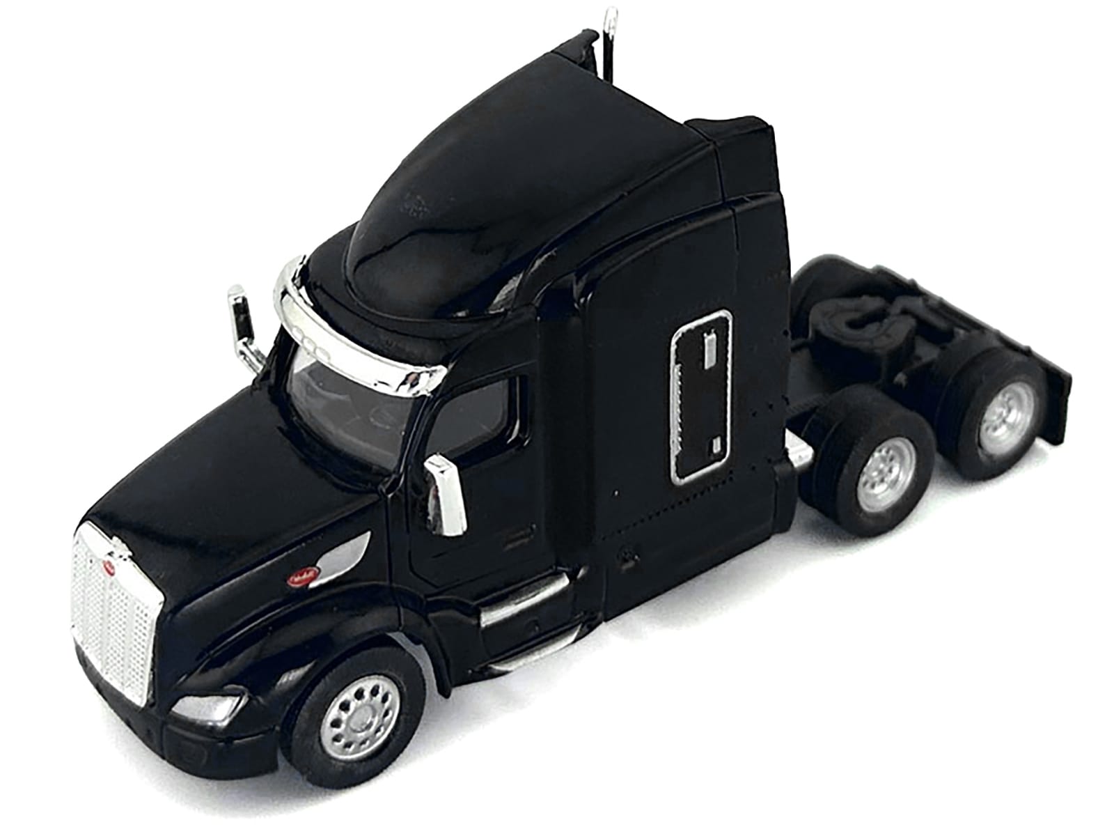 Peterbilt 579 Sleeper Cab Black 1/87 (HO) Plastic Model Car by HO Logistics - Image 2